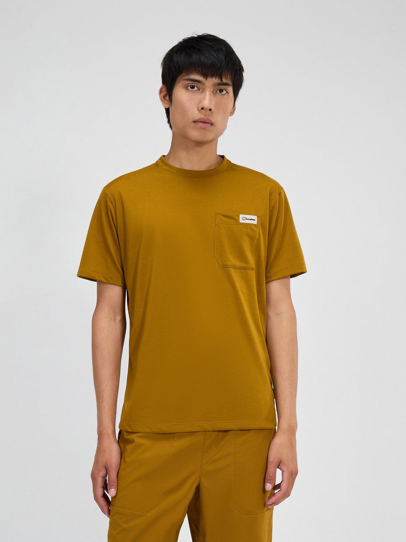 Image 1 of 6 of Berghaus Mens Relaxed Tech T- Shirt - Light Brown