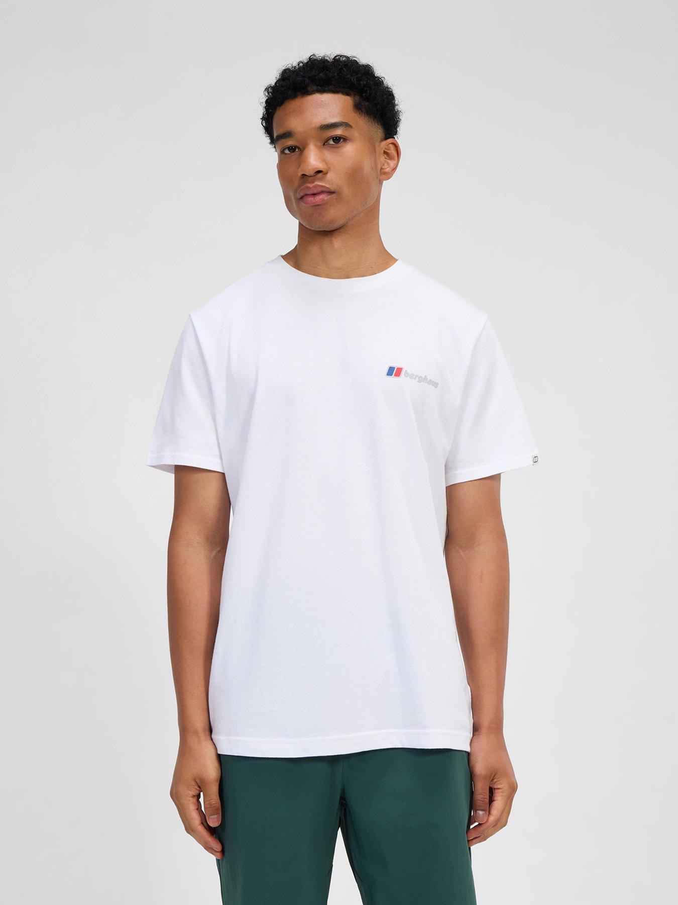 Berghaus Mens Classic Short Sleeve Logo Tee - White