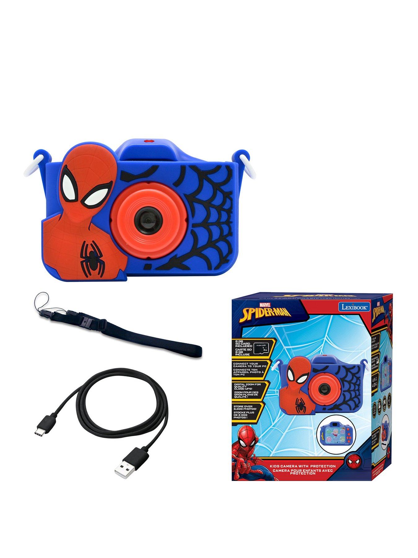  image of spiderman-kids-camera-with-spider-man-protection
