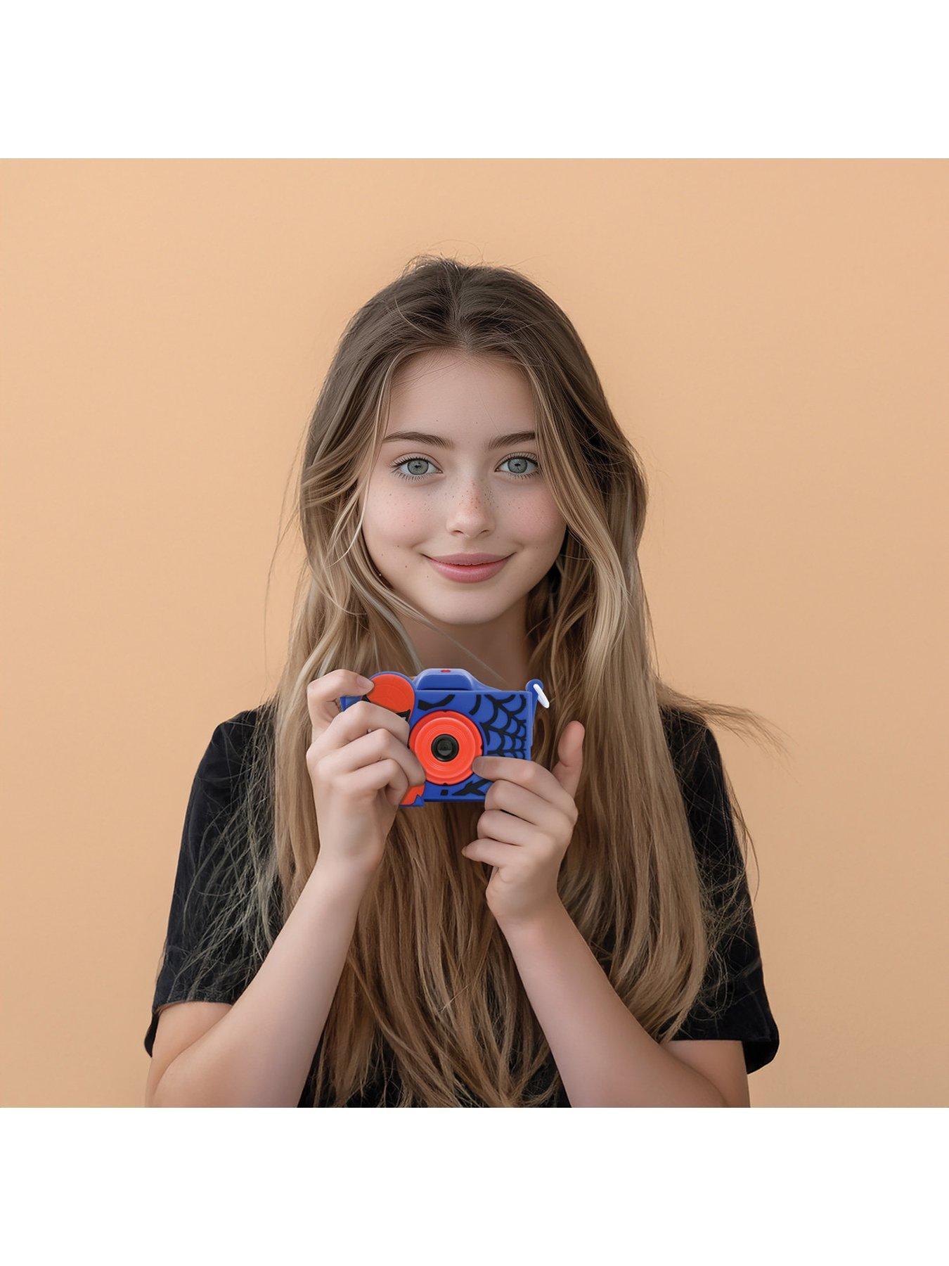  image of spiderman-kids-camera-with-spider-man-protection