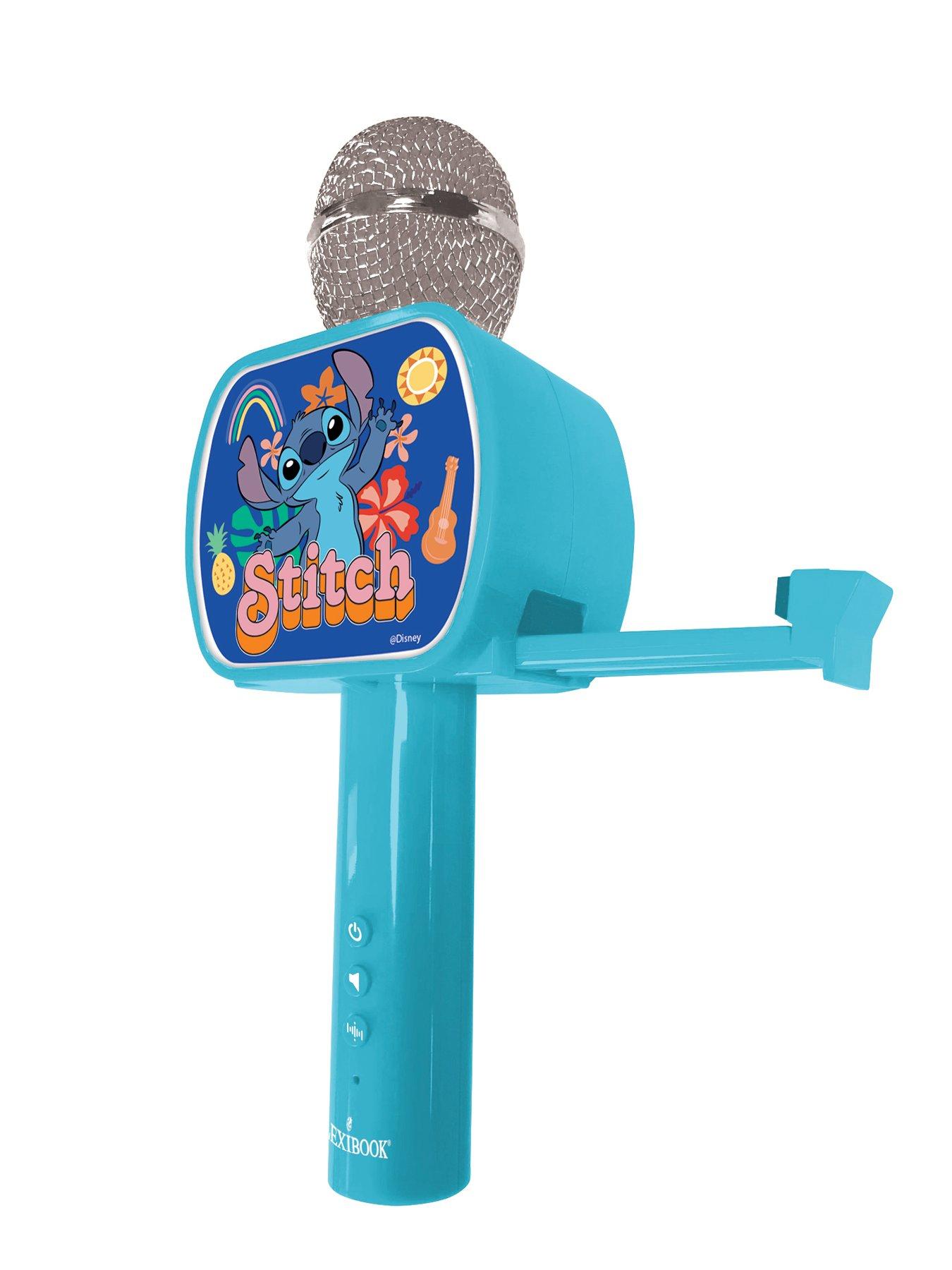 Image 2 of 7 of Disney Stitch Stitch Karaoke Star Microphone