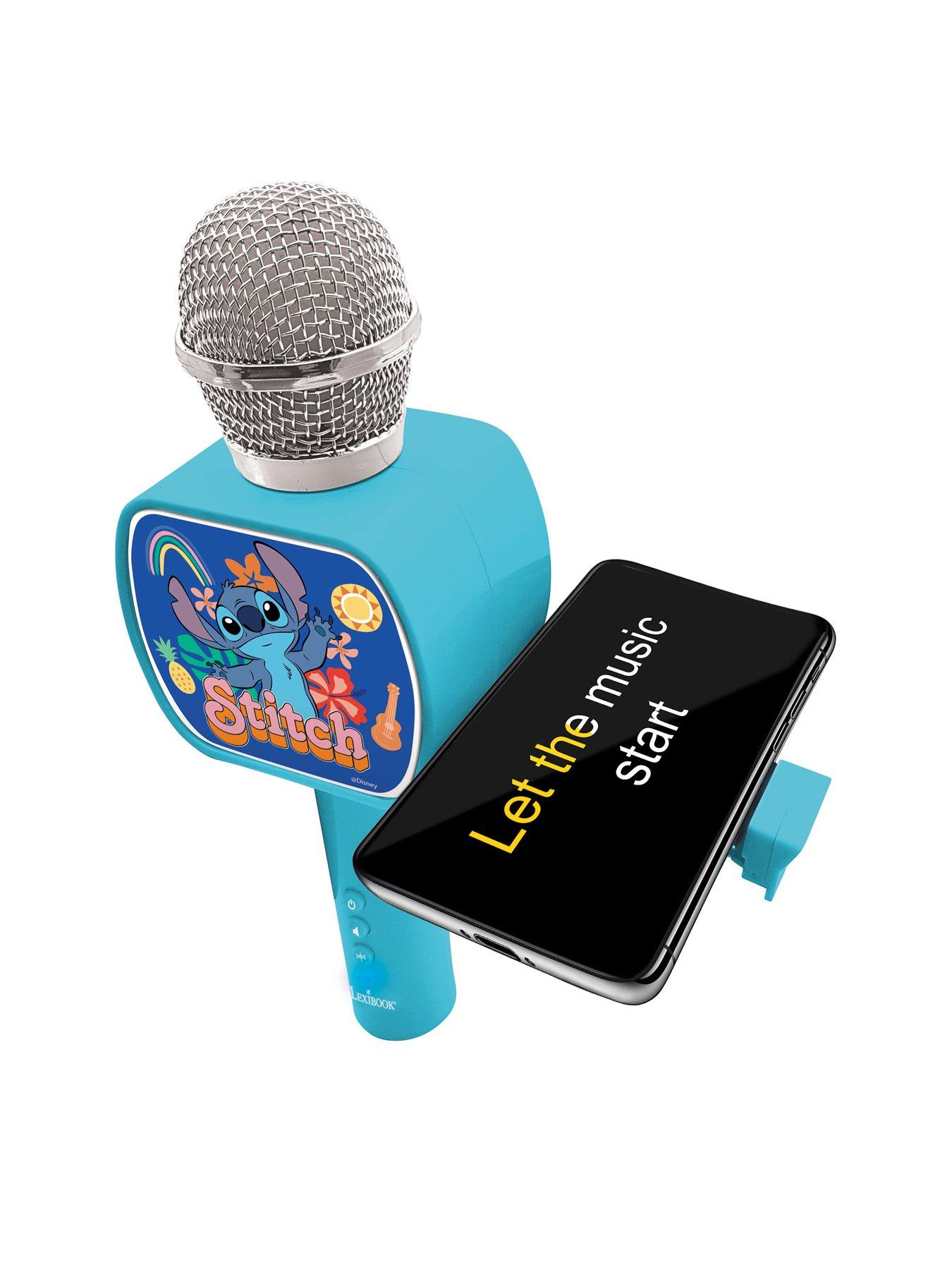 Image 3 of 7 of Disney Stitch Stitch Karaoke Star Microphone