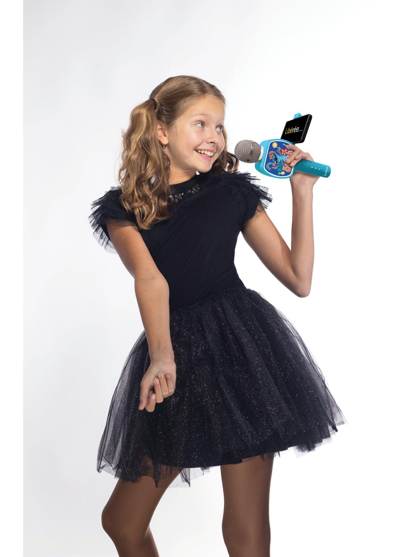 Image 6 of 7 of Disney Stitch Stitch Karaoke Star Microphone