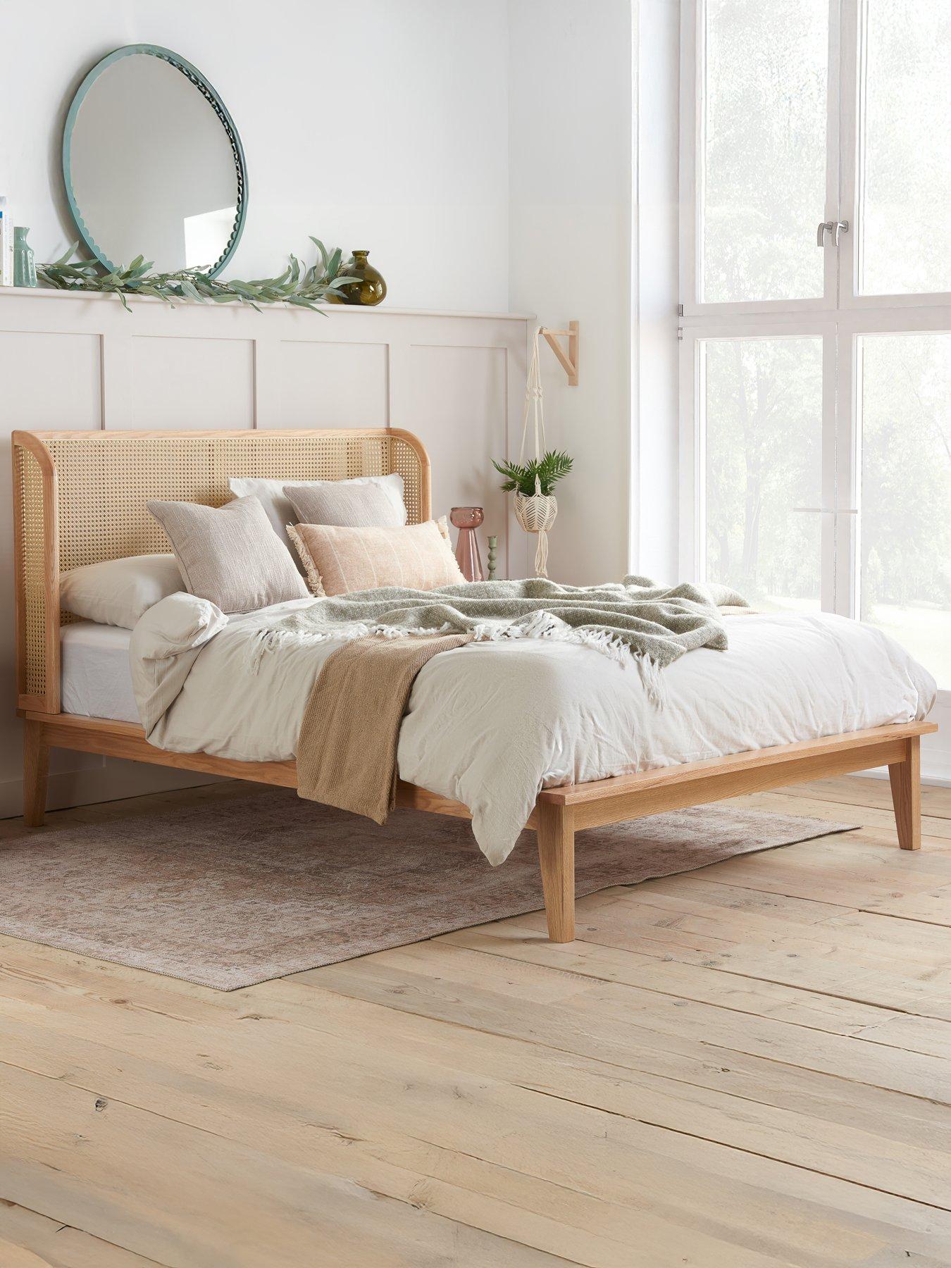 Birlea Astrid Rattan Bed Frame