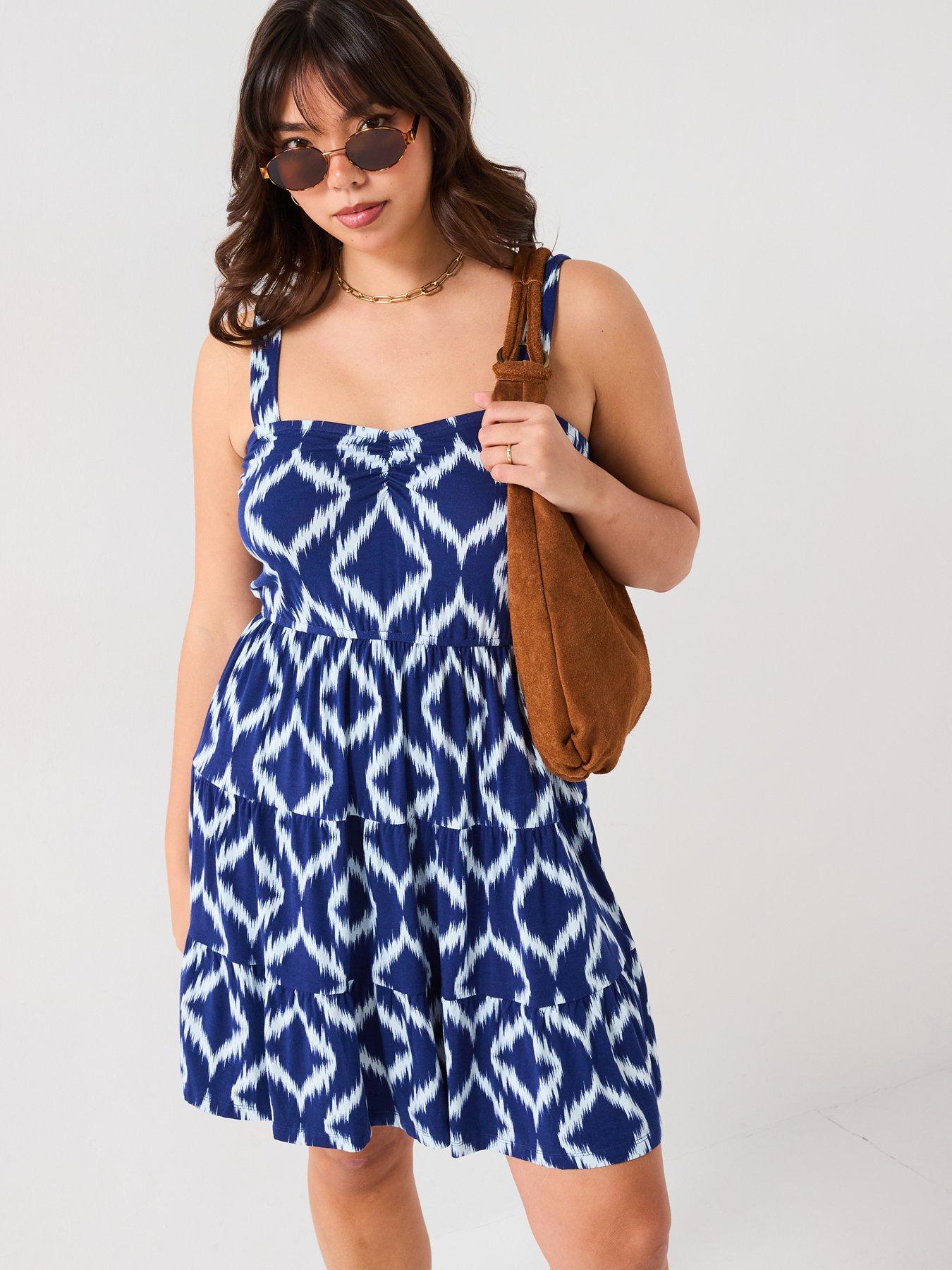 v-by-very-curve-strappy-mini-dress
