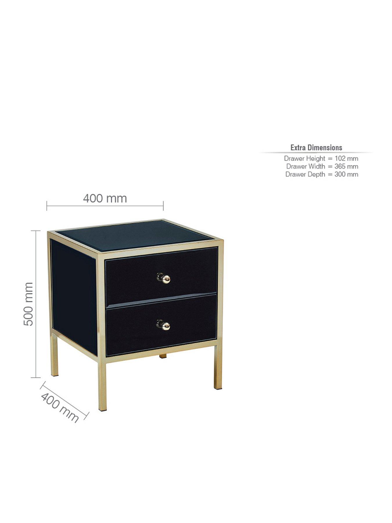  image of birlea-fenwick-2-drawer-bedside