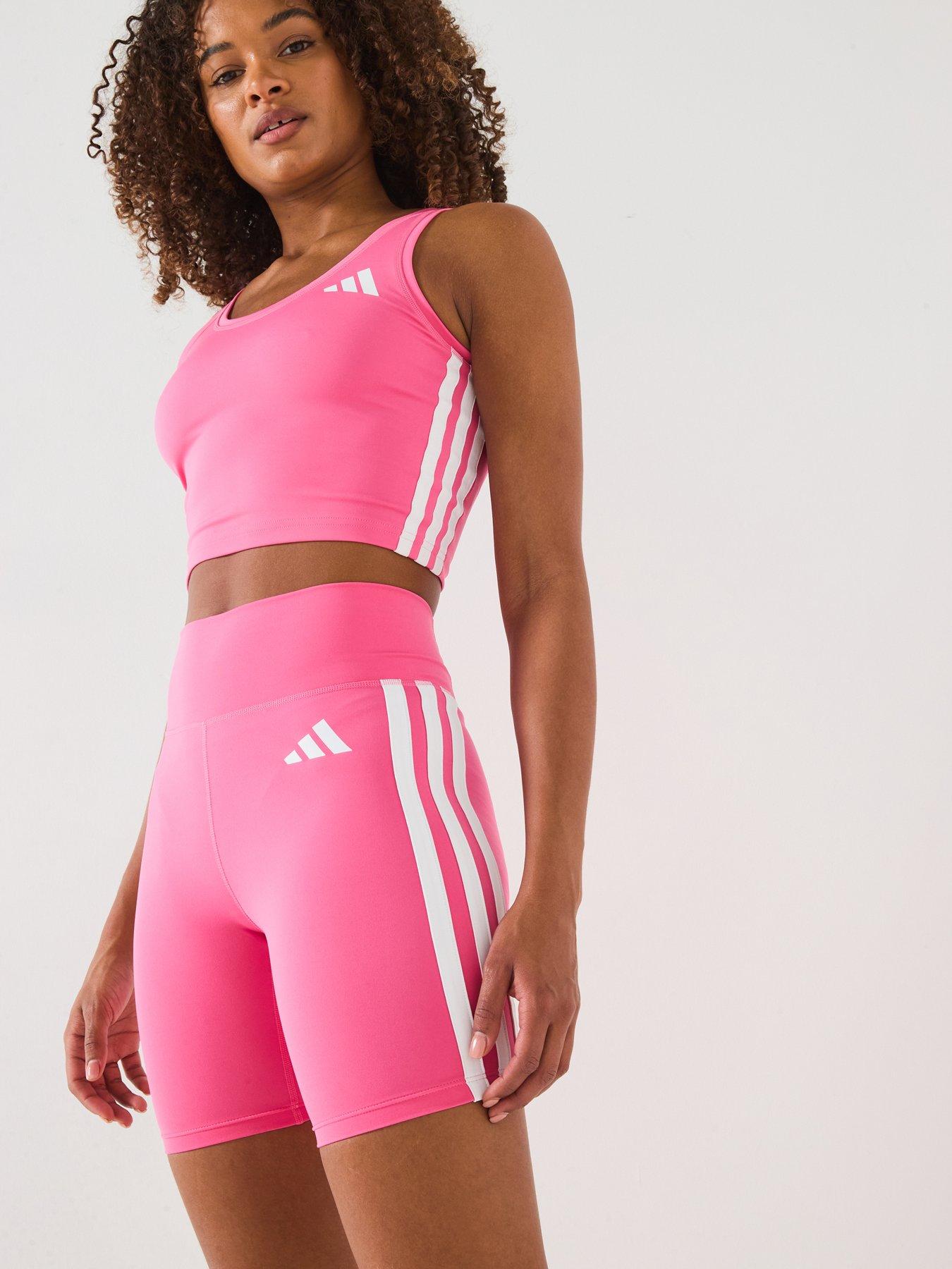 adidas-womens-train-essentials-3-stripe-crop-tank-pink