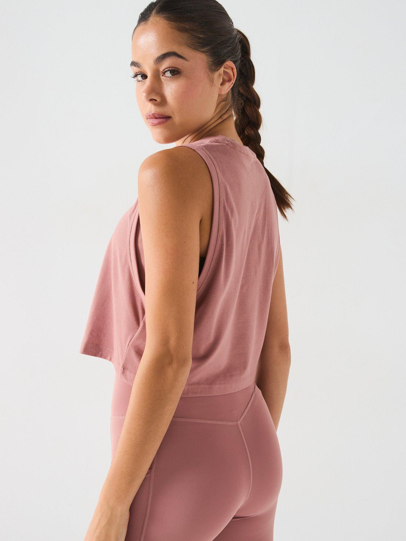  image of adidas-womens-train-essentials-tank-brown