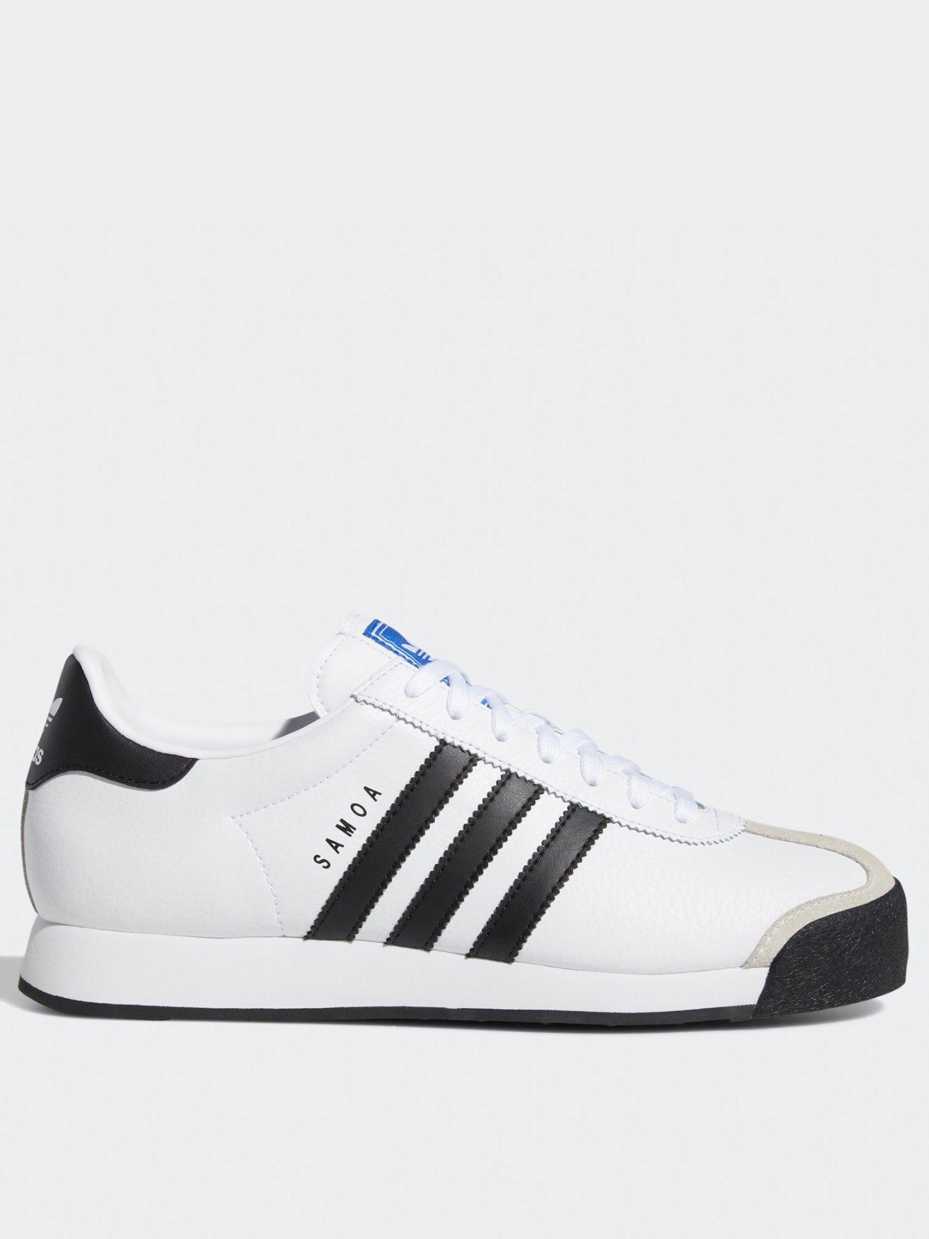 Image 1 of 6 of adidas Originals Mens Samoa Trainers - Black/White