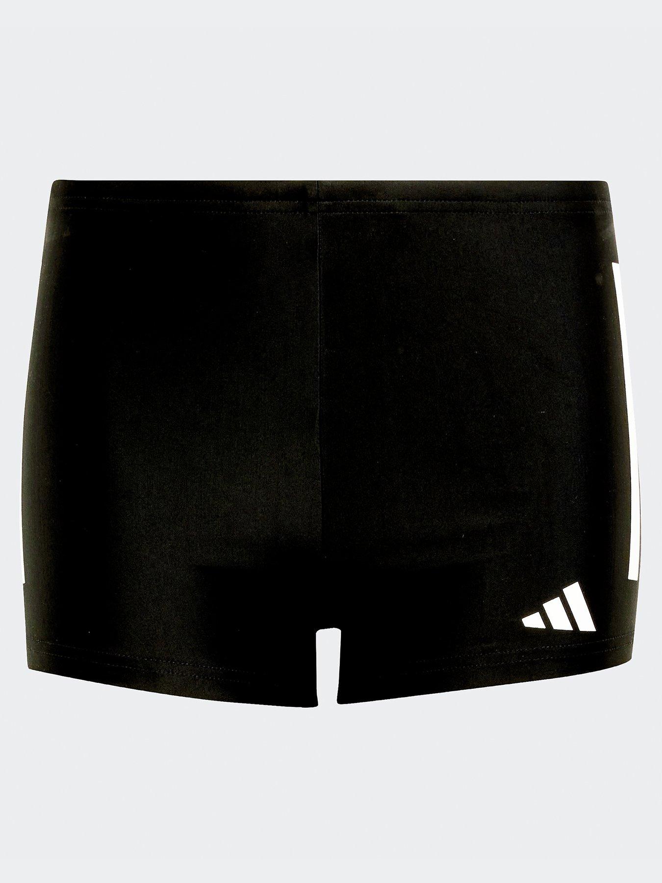 adidas-junior-boys-3-stripe-boxer-swim-shorts-black