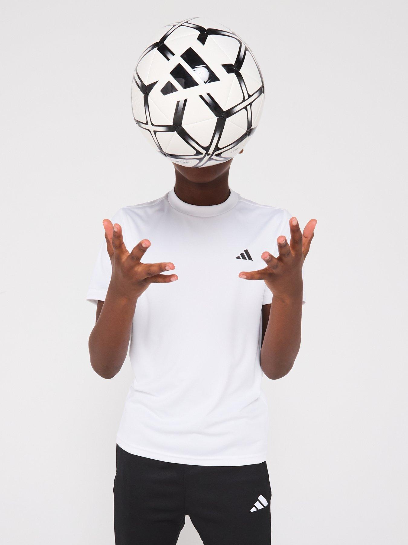 Image 5 of 6 of adidas Junior Boys Train Essentials T-Shirt - White