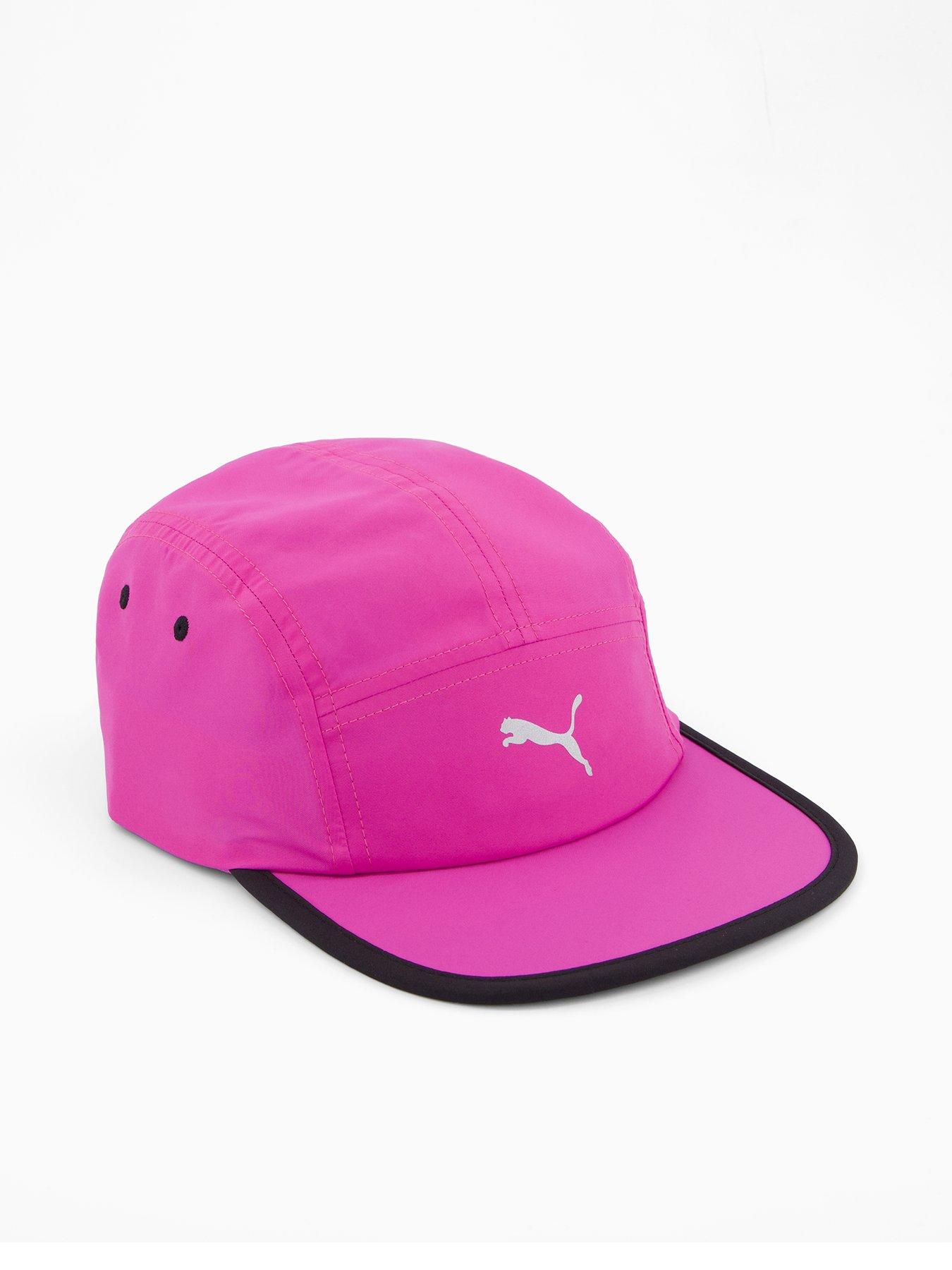 Puma Womens Running Essential 5 Panel Cap - Wild Berry