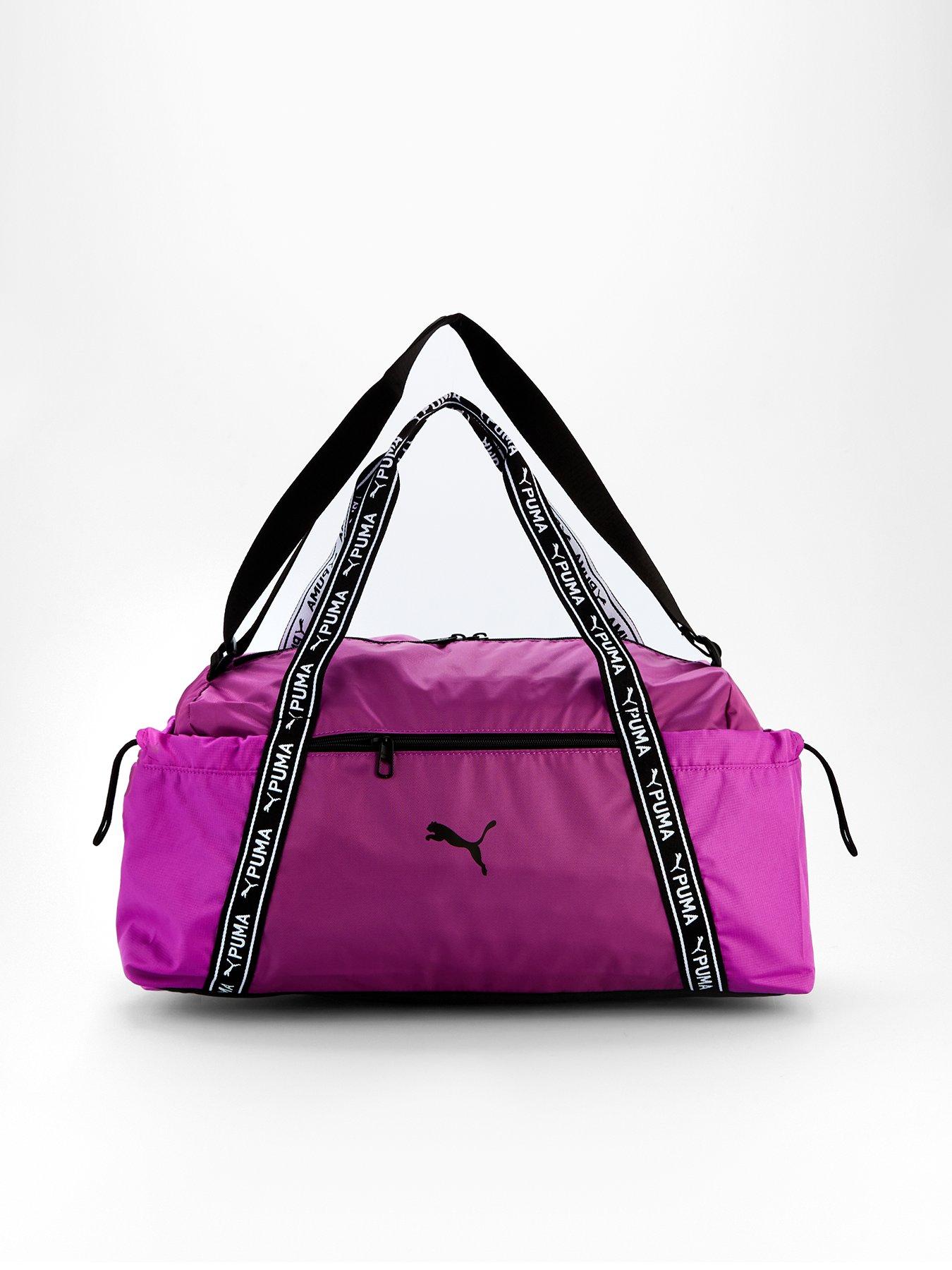  image of puma-womens-training-duffle-bag-pure-magenta