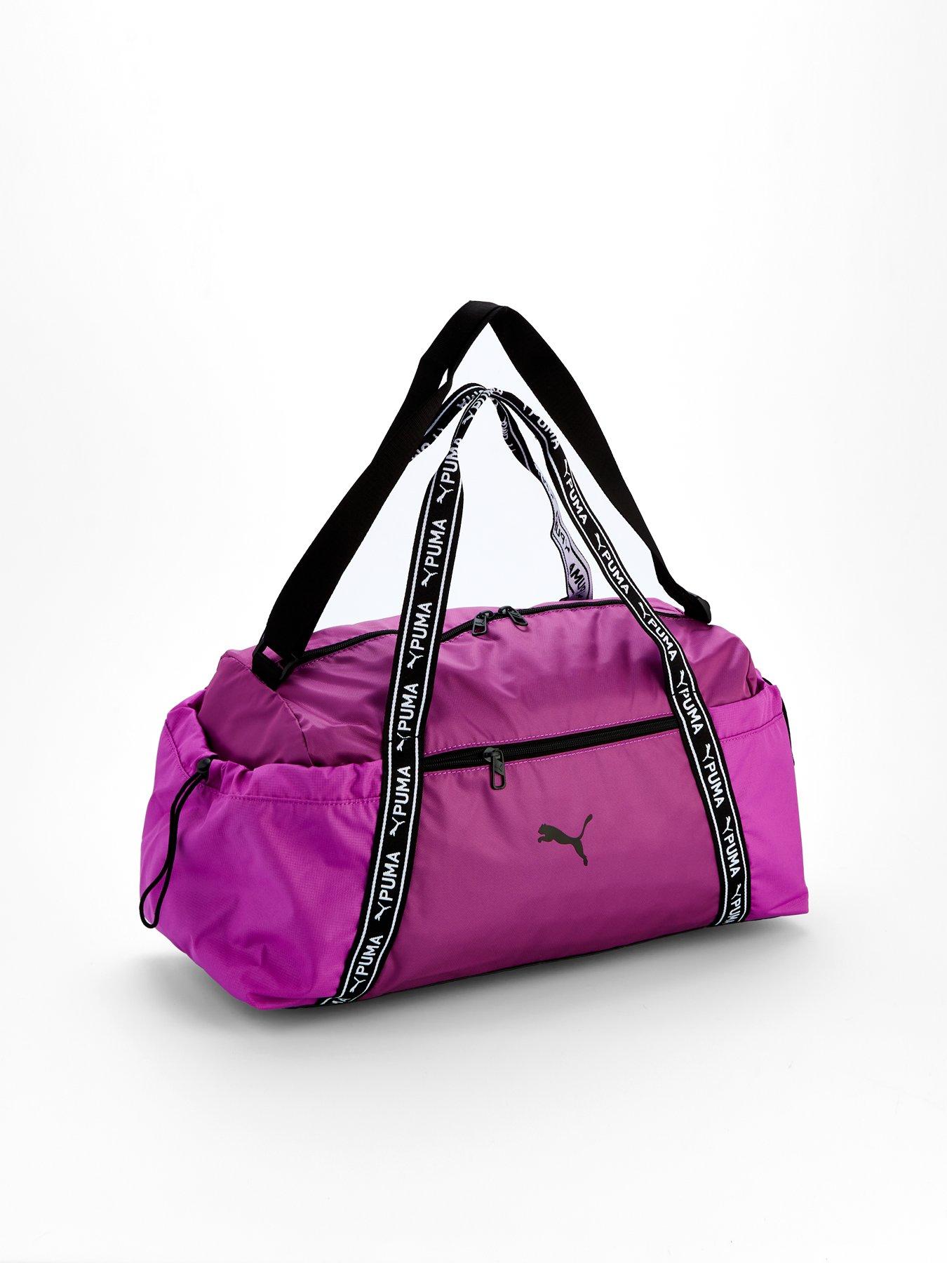  image of puma-womens-training-duffle-bag-pure-magenta