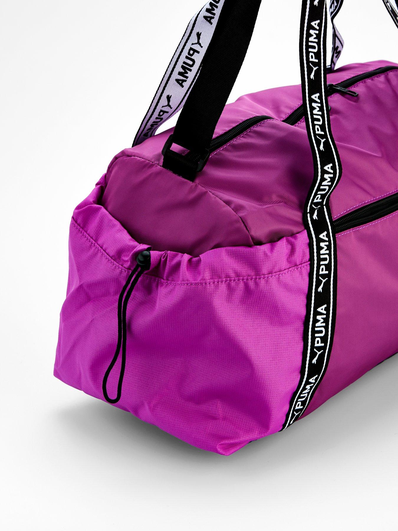  image of puma-womens-training-duffle-bag-pure-magenta