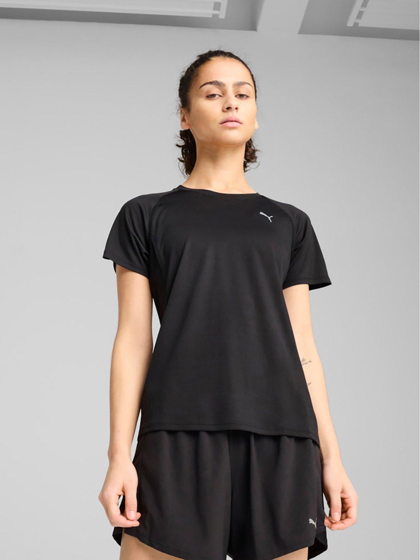 Puma Womens Running Velocity T-Shirt - Black