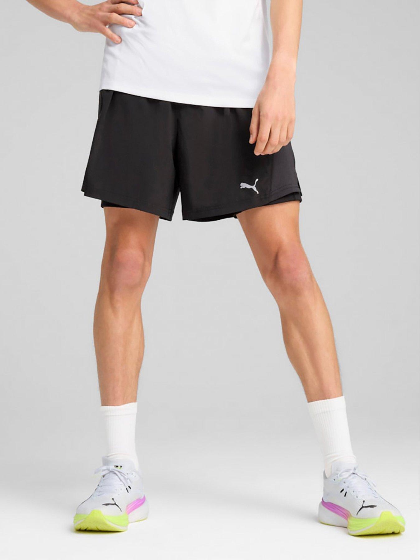 Puma Men's Running Velocity 2-In-1 Shorts - Black