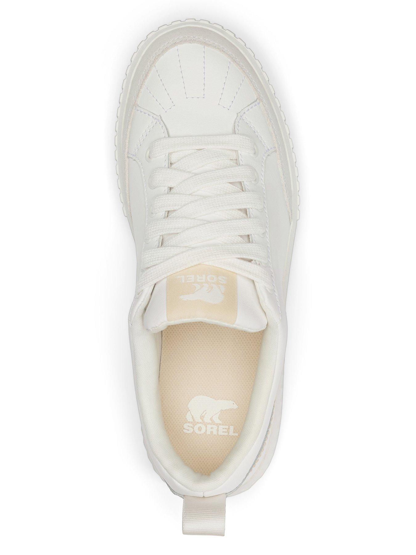  image of sorel-womens-ona-ave-waterproof-low-sneaker-cream