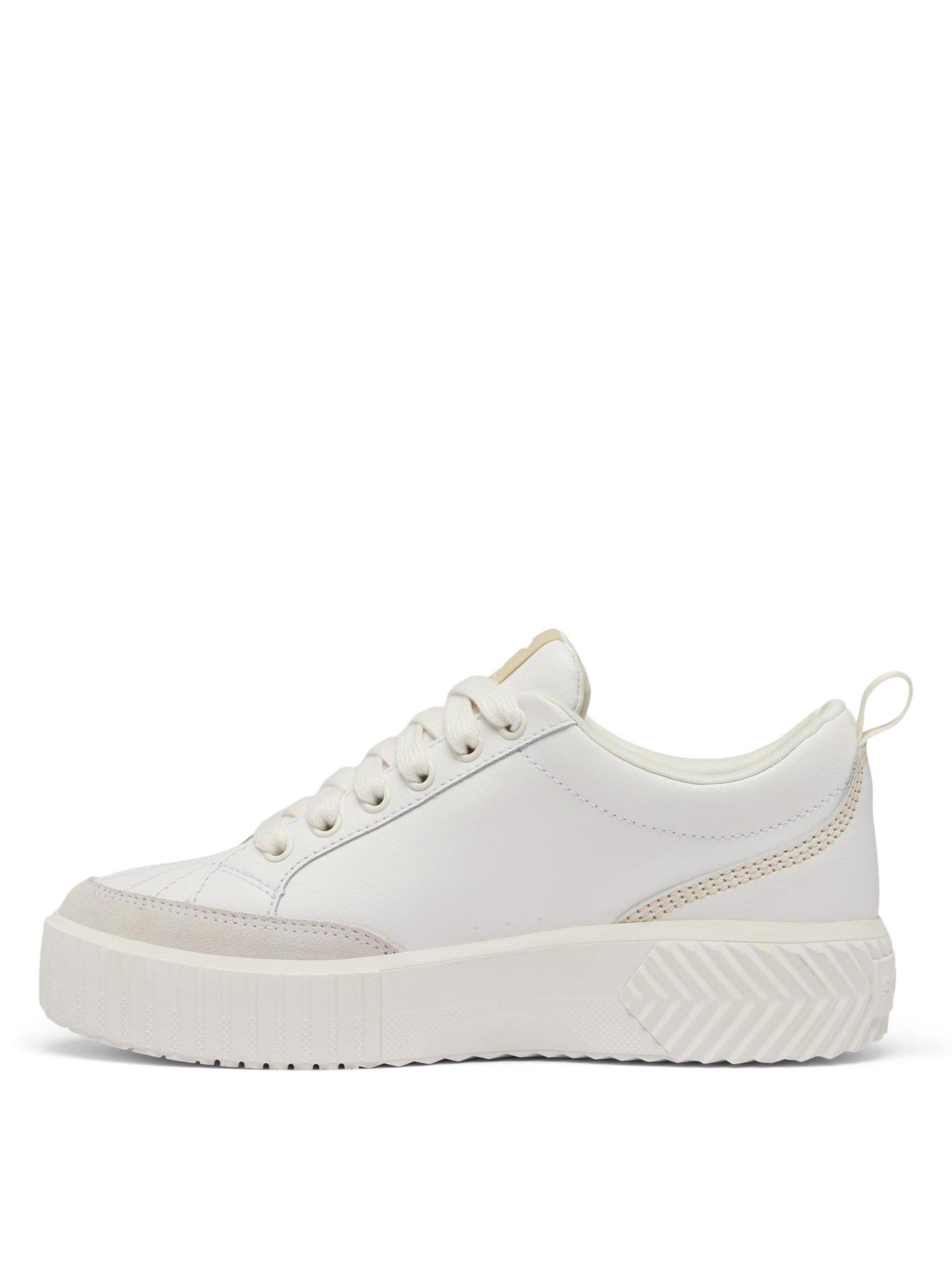  image of sorel-womens-ona-ave-waterproof-low-sneaker-cream