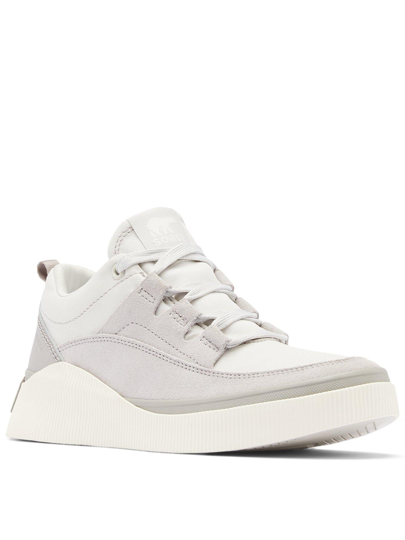  image of sorel-womens-out-n-about-4-waterproof-low-sneaker-grey