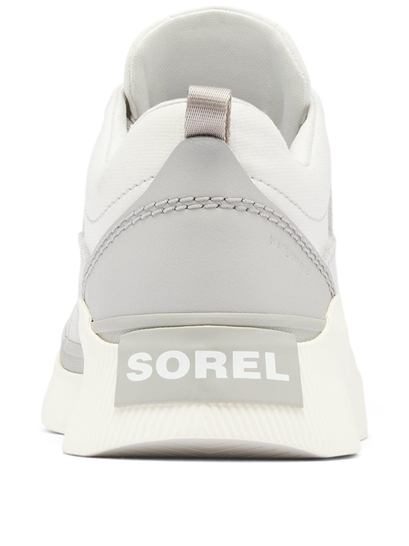  image of sorel-womens-out-n-about-4-waterproof-low-sneaker-grey