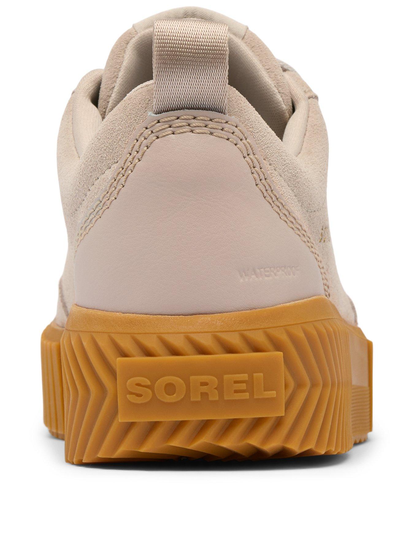  image of sorel-womens-ona-ave-waterproof-low-sneaker-beige