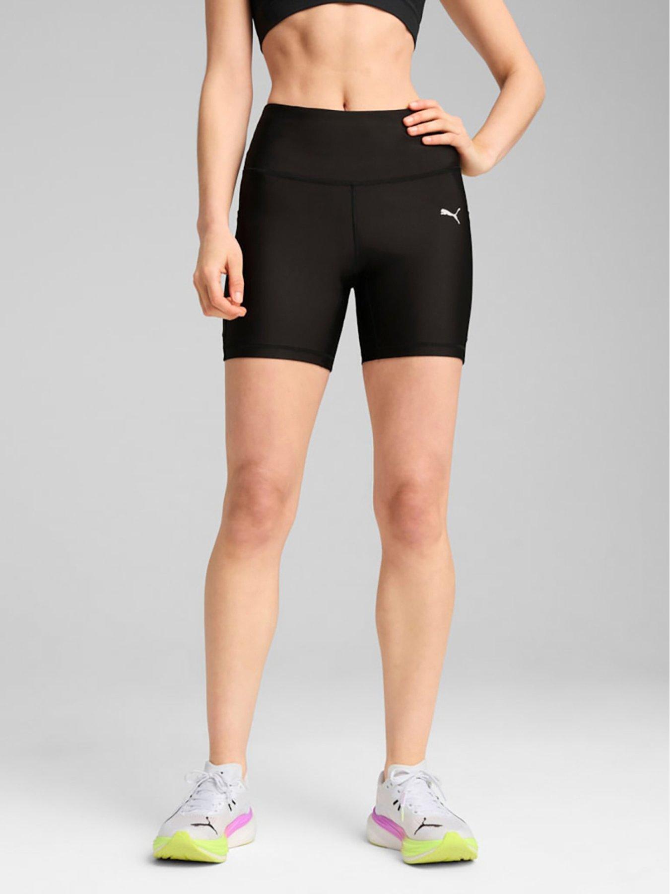 Image 1 of 5 of Puma Womens Running Velocity 5Inch Bike Shorts - Black