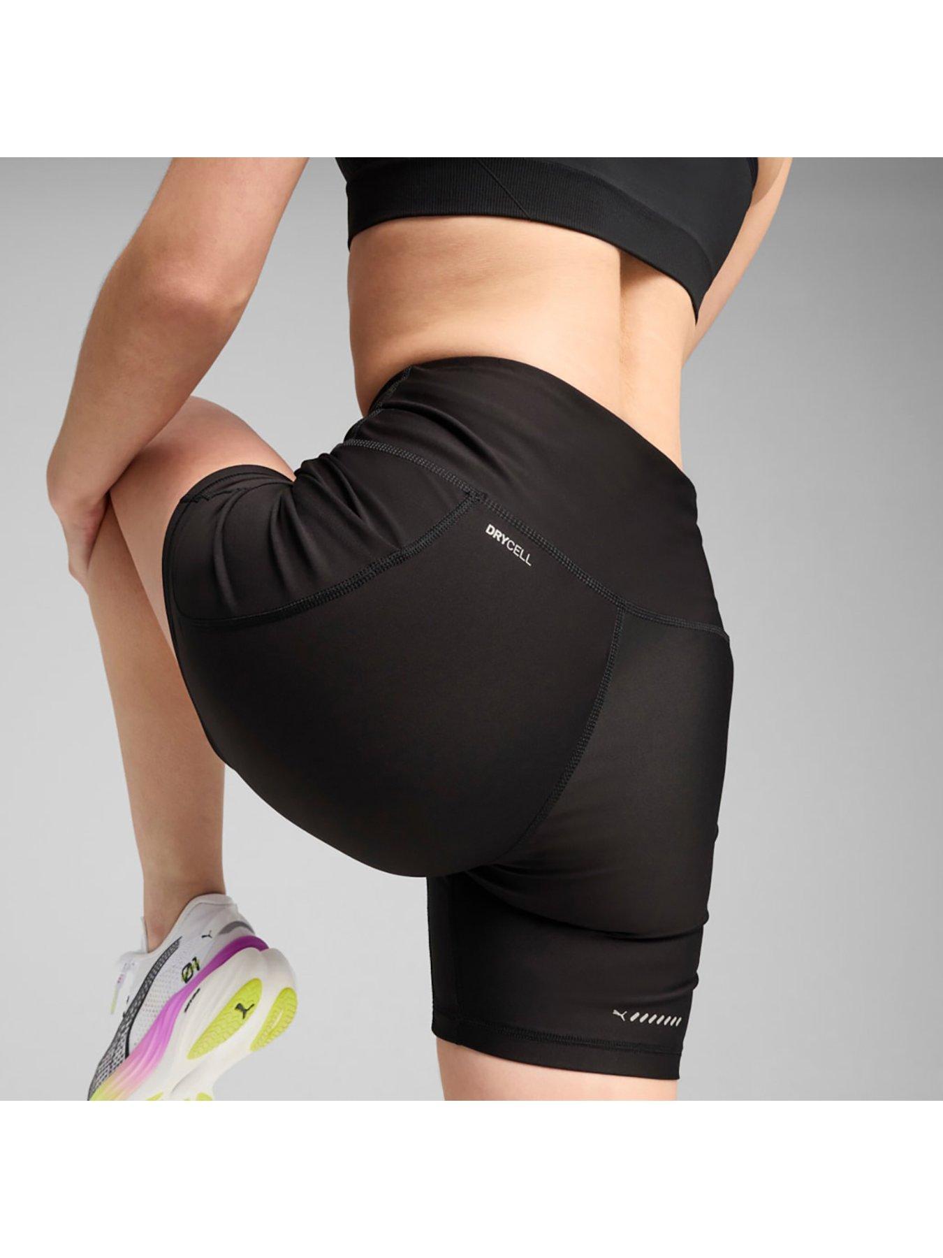 Image 4 of 5 of Puma Womens Running Velocity 5Inch Bike Shorts - Black