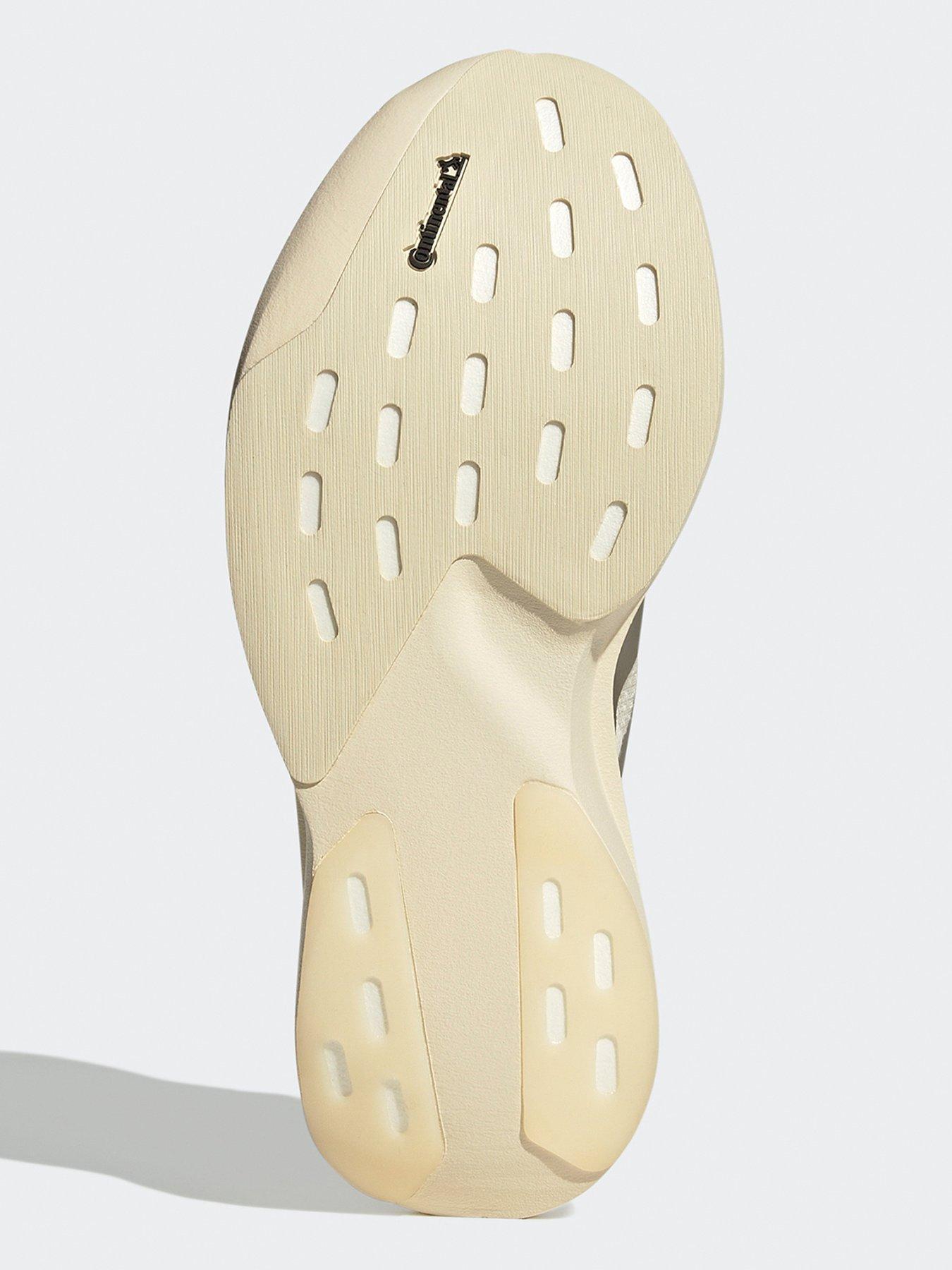  image of adidas-womens-running-adizero-evo-sl-trainers-wonder-whitecyber-metallicwarm-vanilla