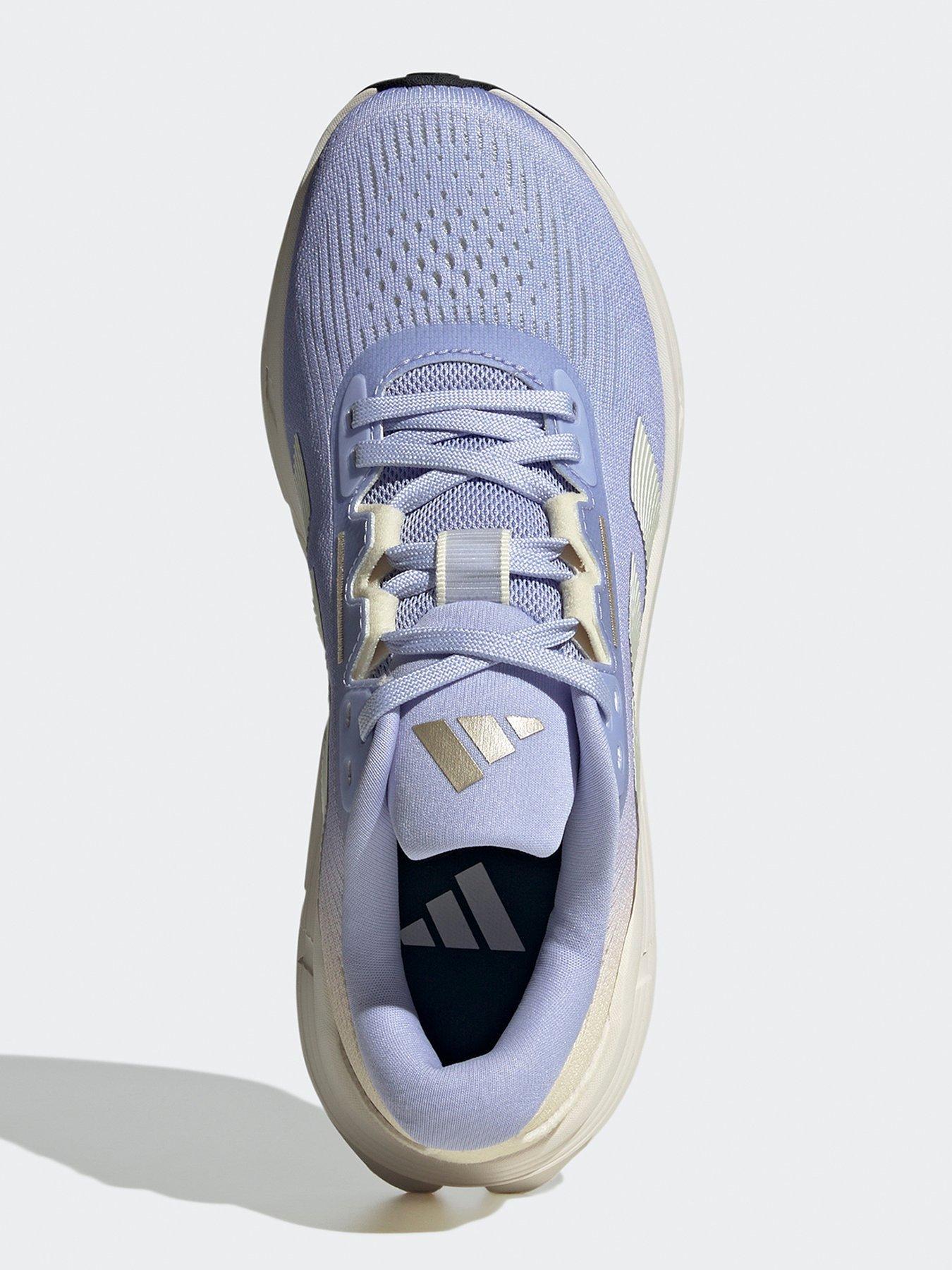  image of adidas-womens-running-questar-3-trainers-violet-toneivorywarm-vanilla