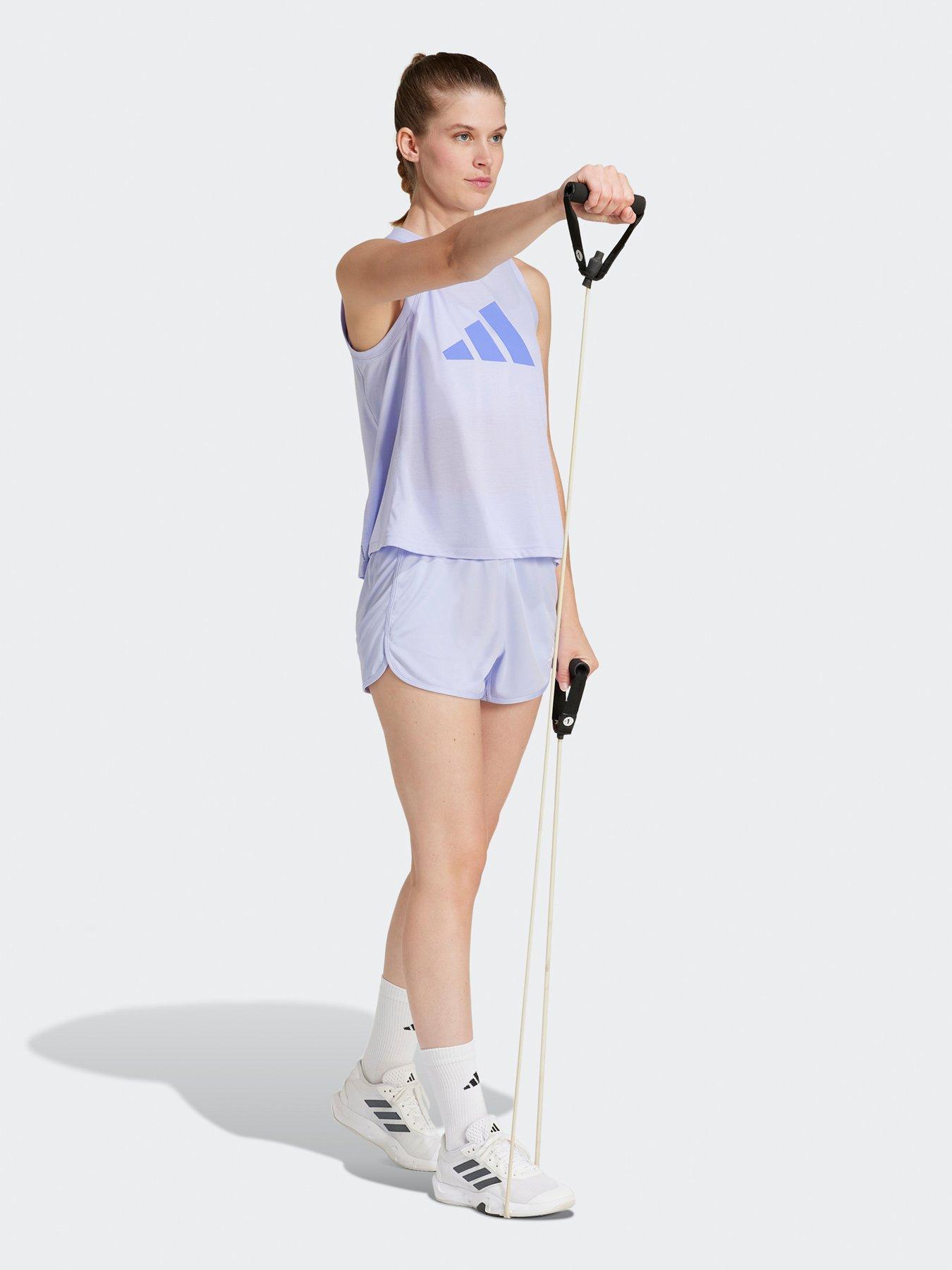  image of adidas-womens-train-essentials-logo-tank-purple