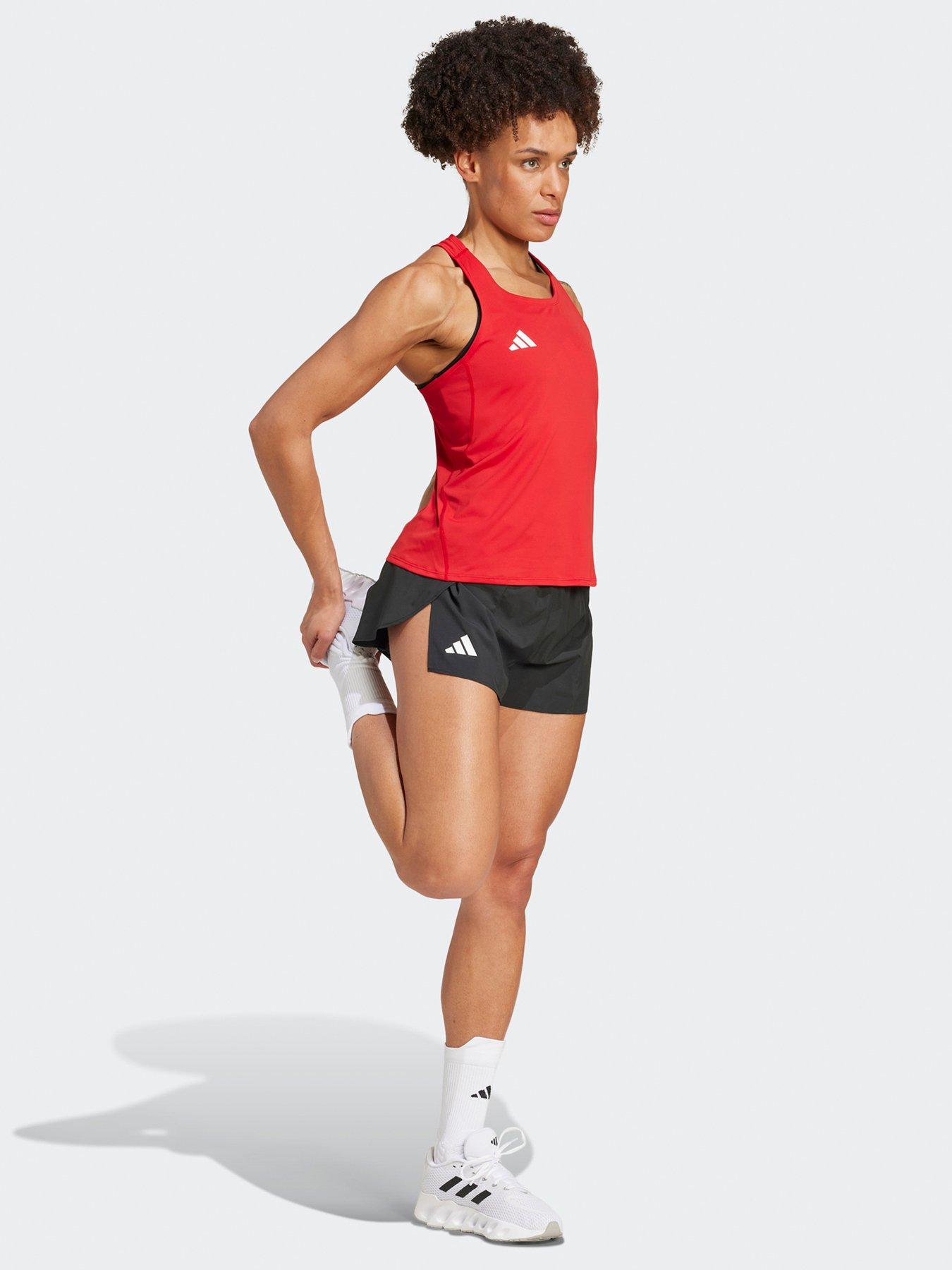  image of adidas-womens-running-adizero-split-shorts-black