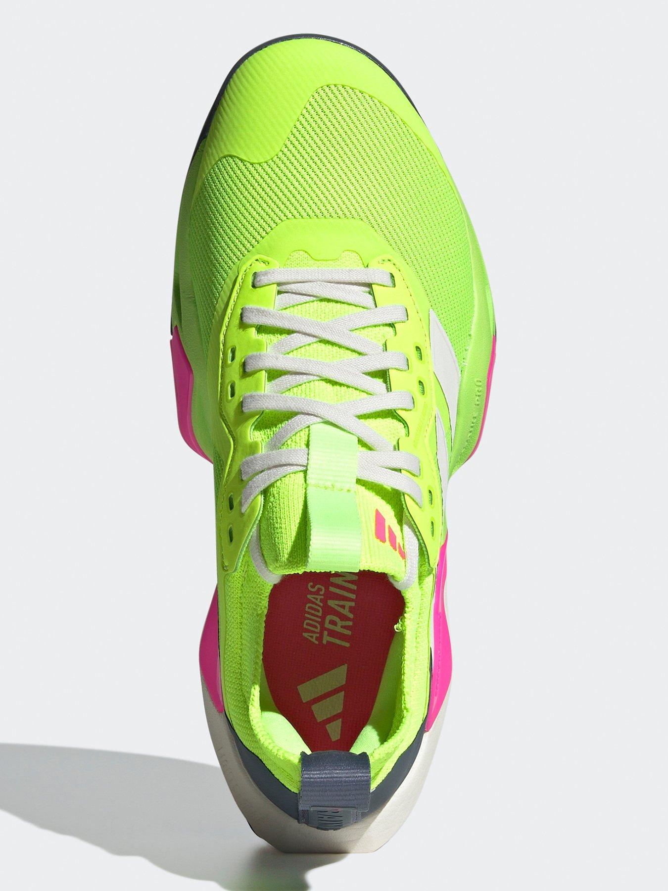  image of adidas-womens-training-rapidmove-adv-2-trainer-lemonwhitepink