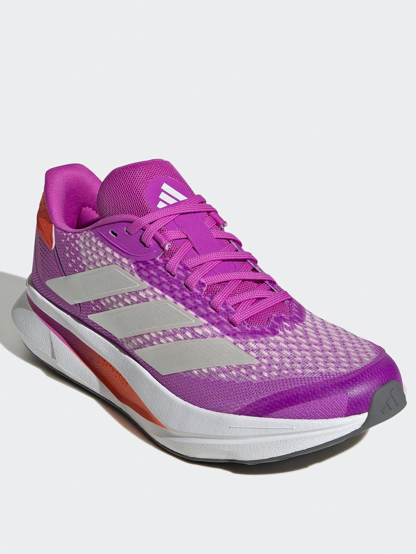  image of adidas-womens-running-duramo-sl2-trainers-purpleimpact-orange