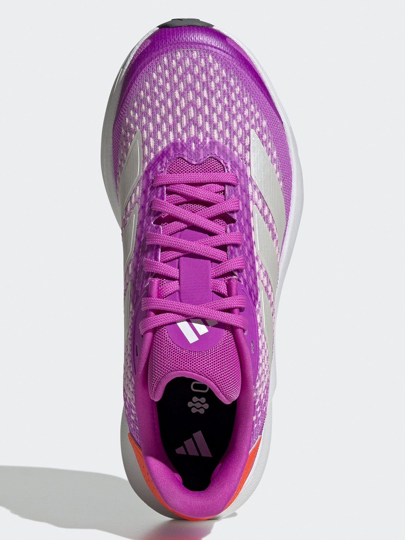  image of adidas-womens-running-duramo-sl2-trainers-purpleimpact-orange