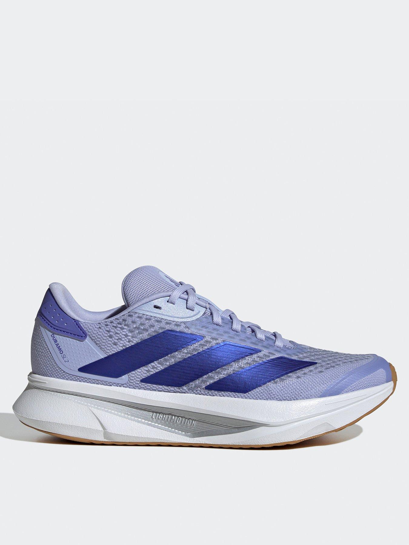 adidas Womens Running Duramo SL2 Trainers - Violet/Lucid Blue/Silver Met