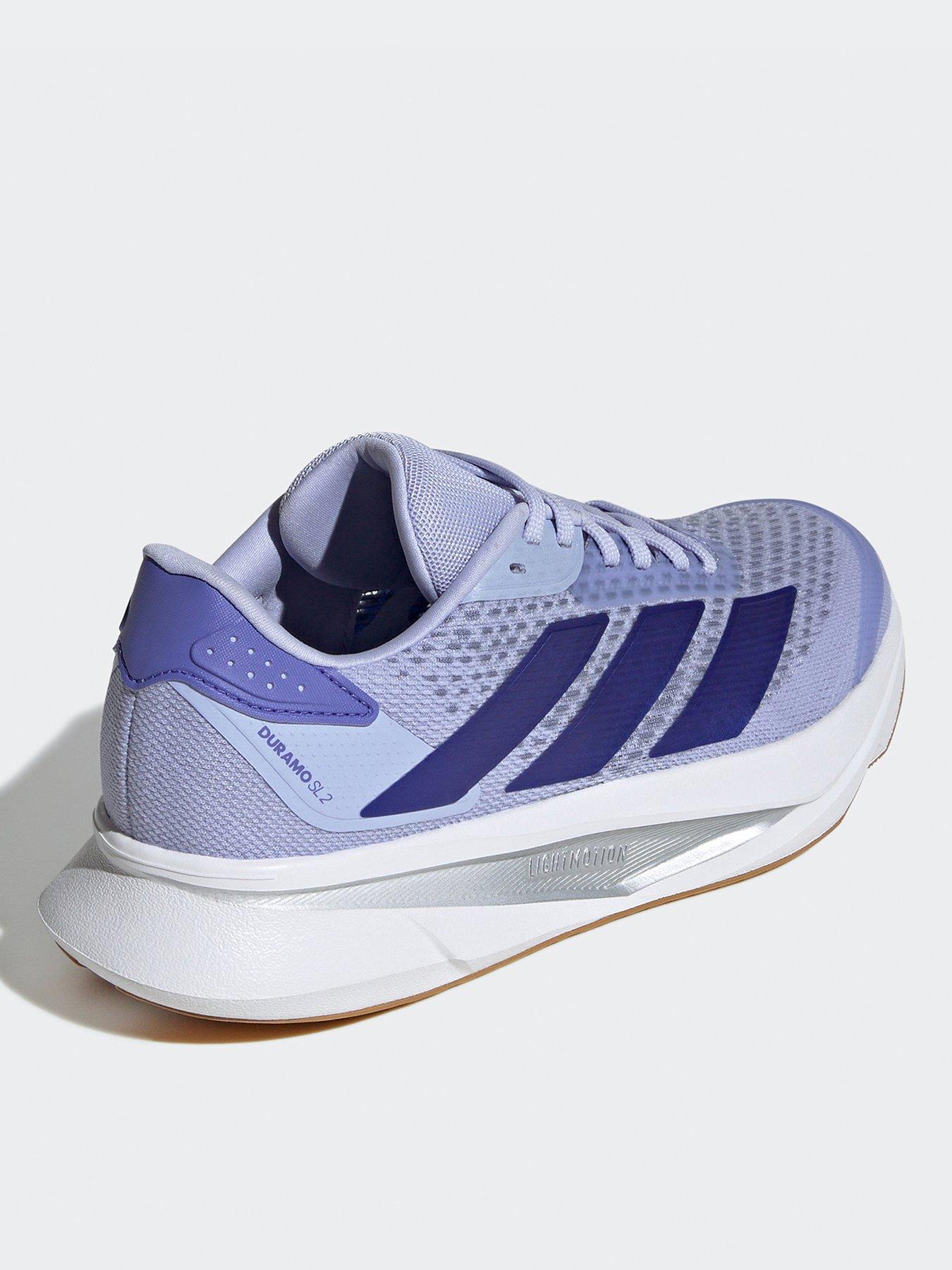  image of adidas-womens-running-duramo-sl2-trainers-violetlucid-bluesilver-met