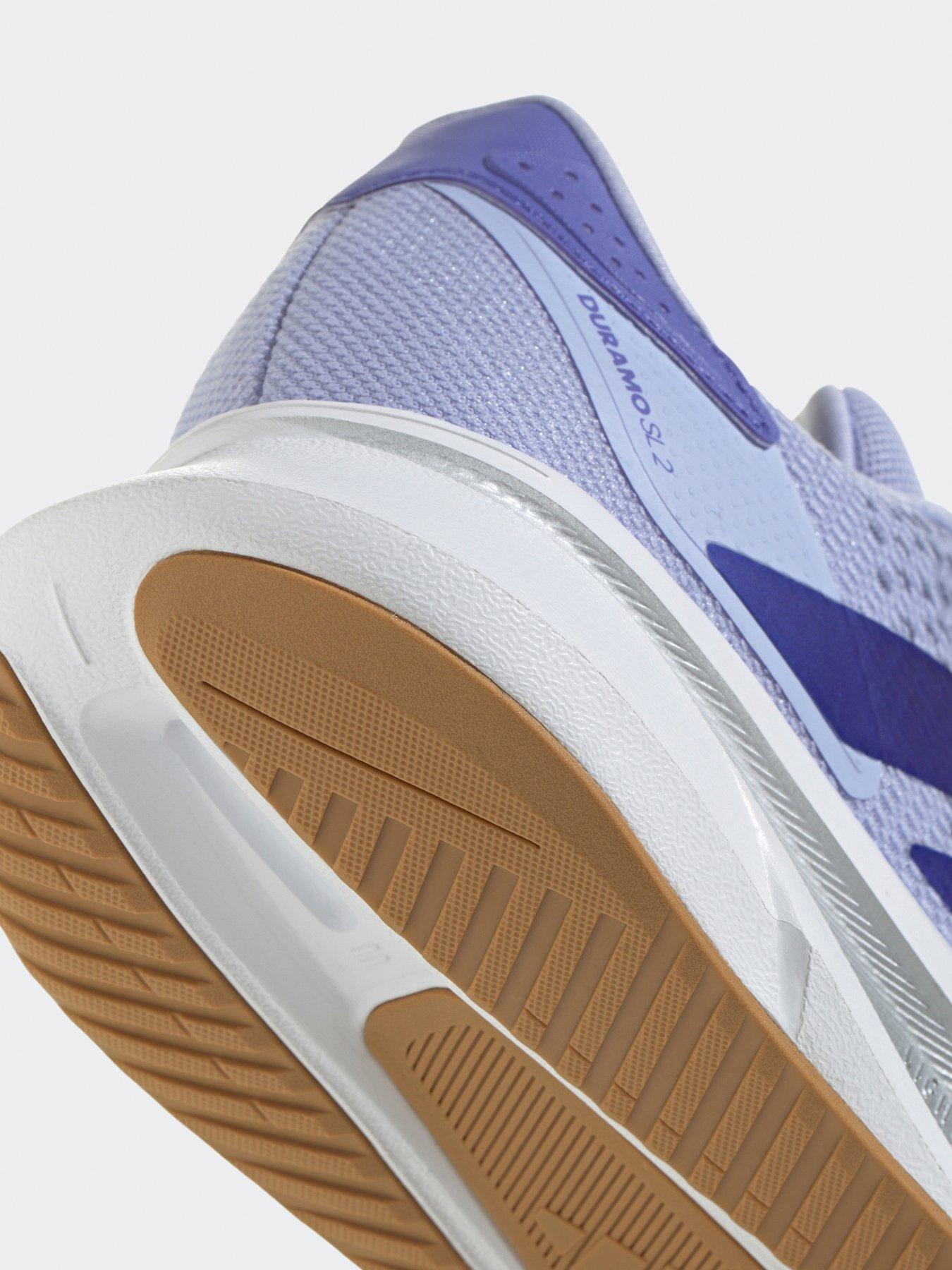  image of adidas-womens-running-duramo-sl2-trainers-violetlucid-bluesilver-met