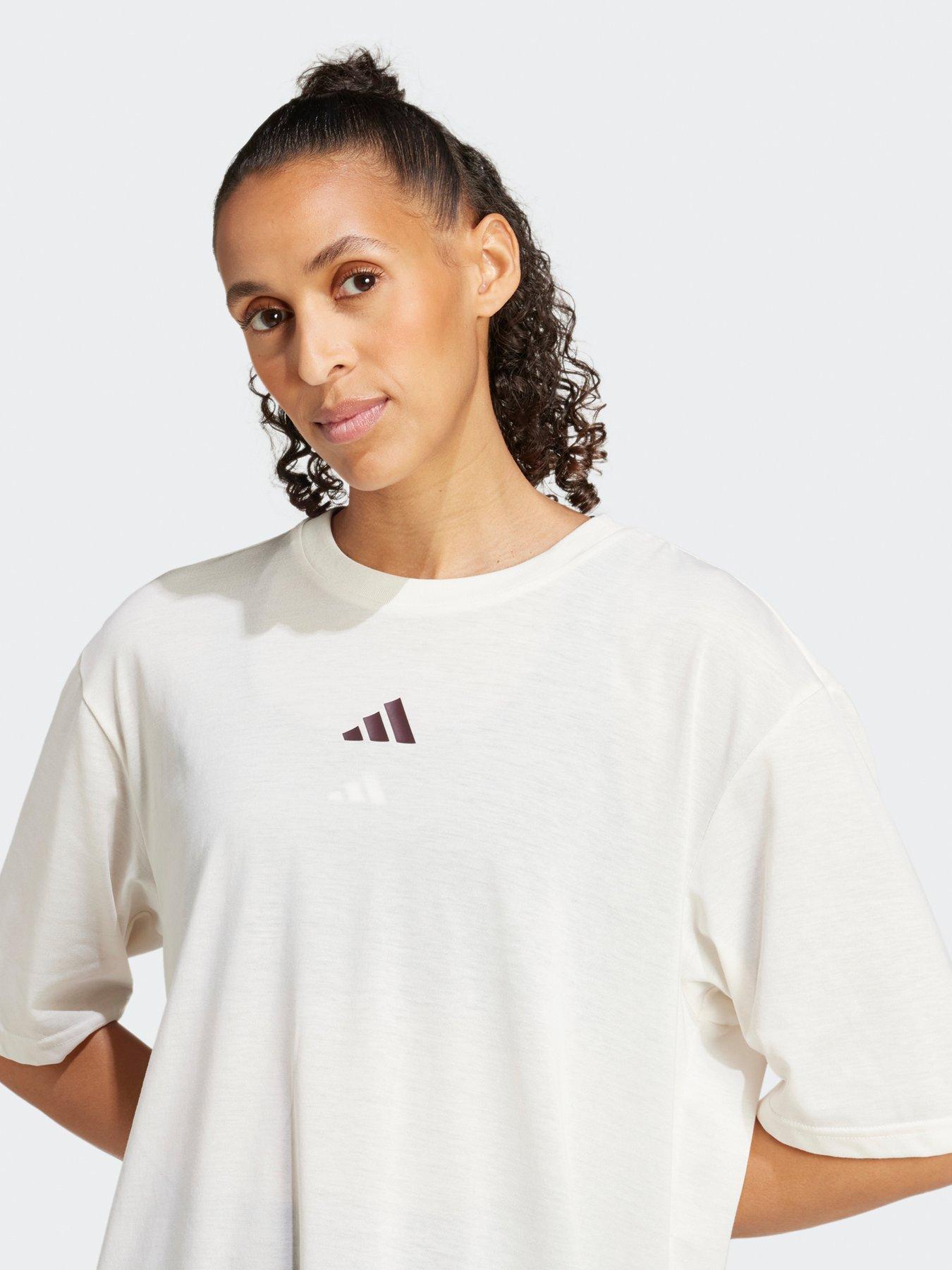  image of adidas-womens-training-graphic-t-shirt-white