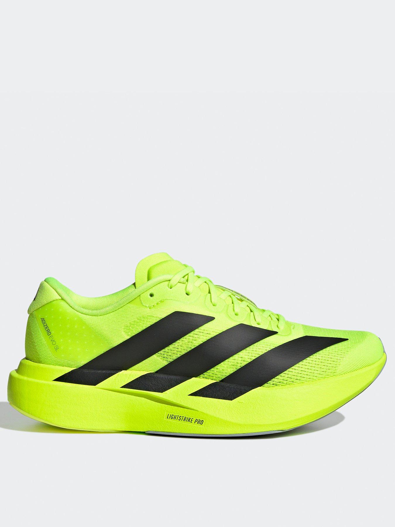 image of adidas-womens-running-adizero-evo-sl-trainers-yellow