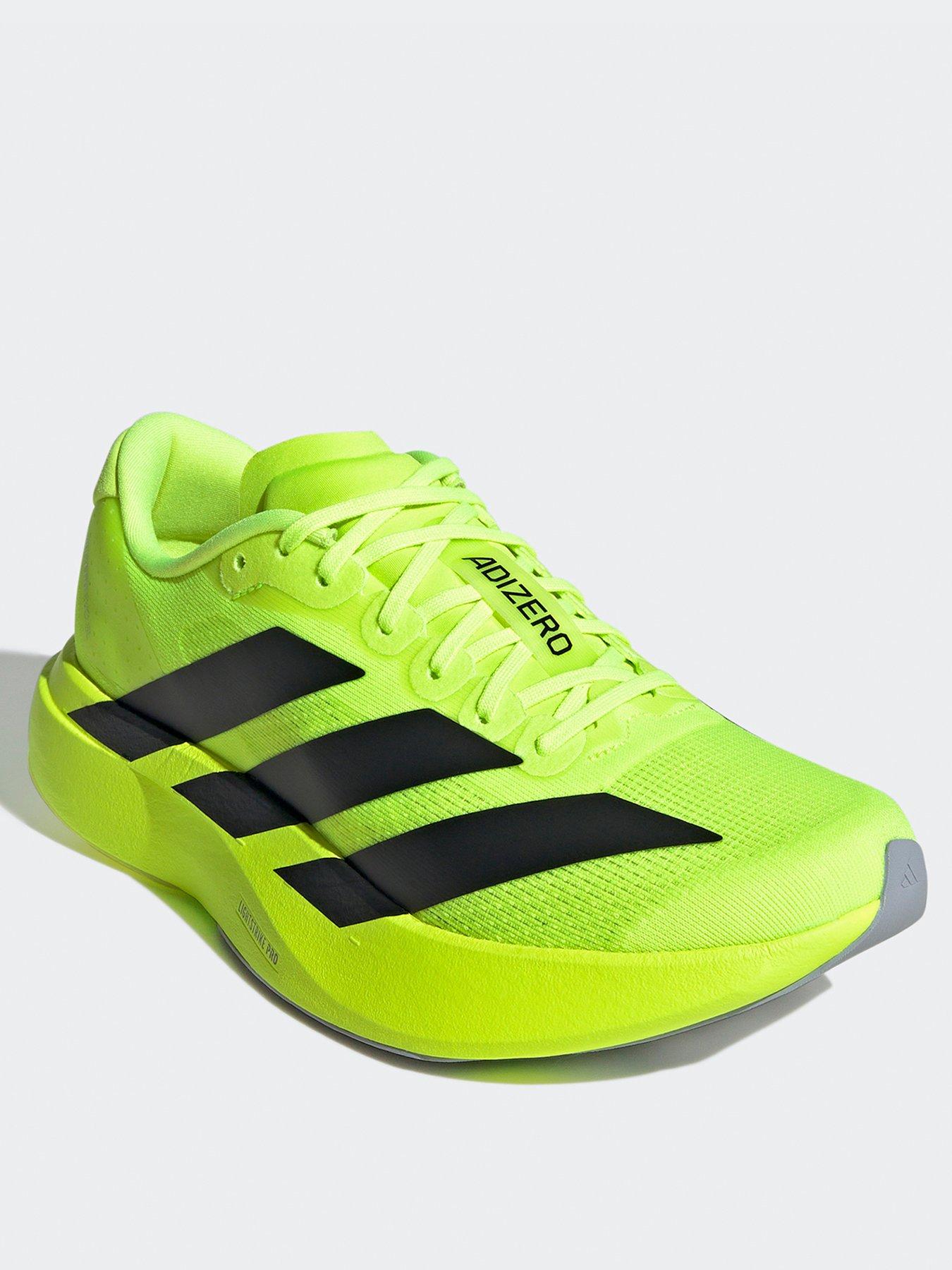 image of adidas-womens-running-adizero-evo-sl-trainers-yellow