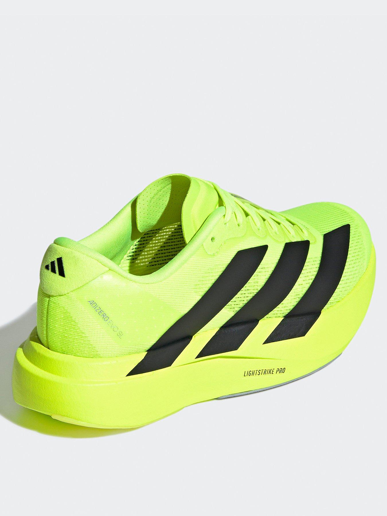 image of adidas-womens-running-adizero-evo-sl-trainers-yellow