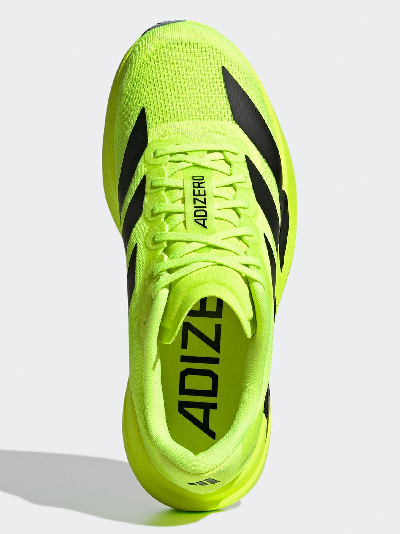  image of adidas-womens-running-adizero-evo-sl-trainers-yellow