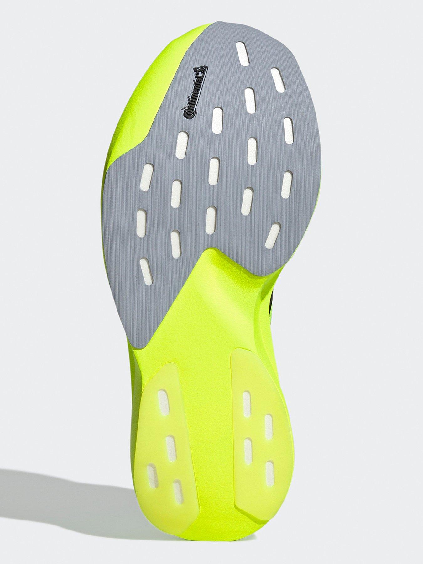  image of adidas-womens-running-adizero-evo-sl-trainers-yellow