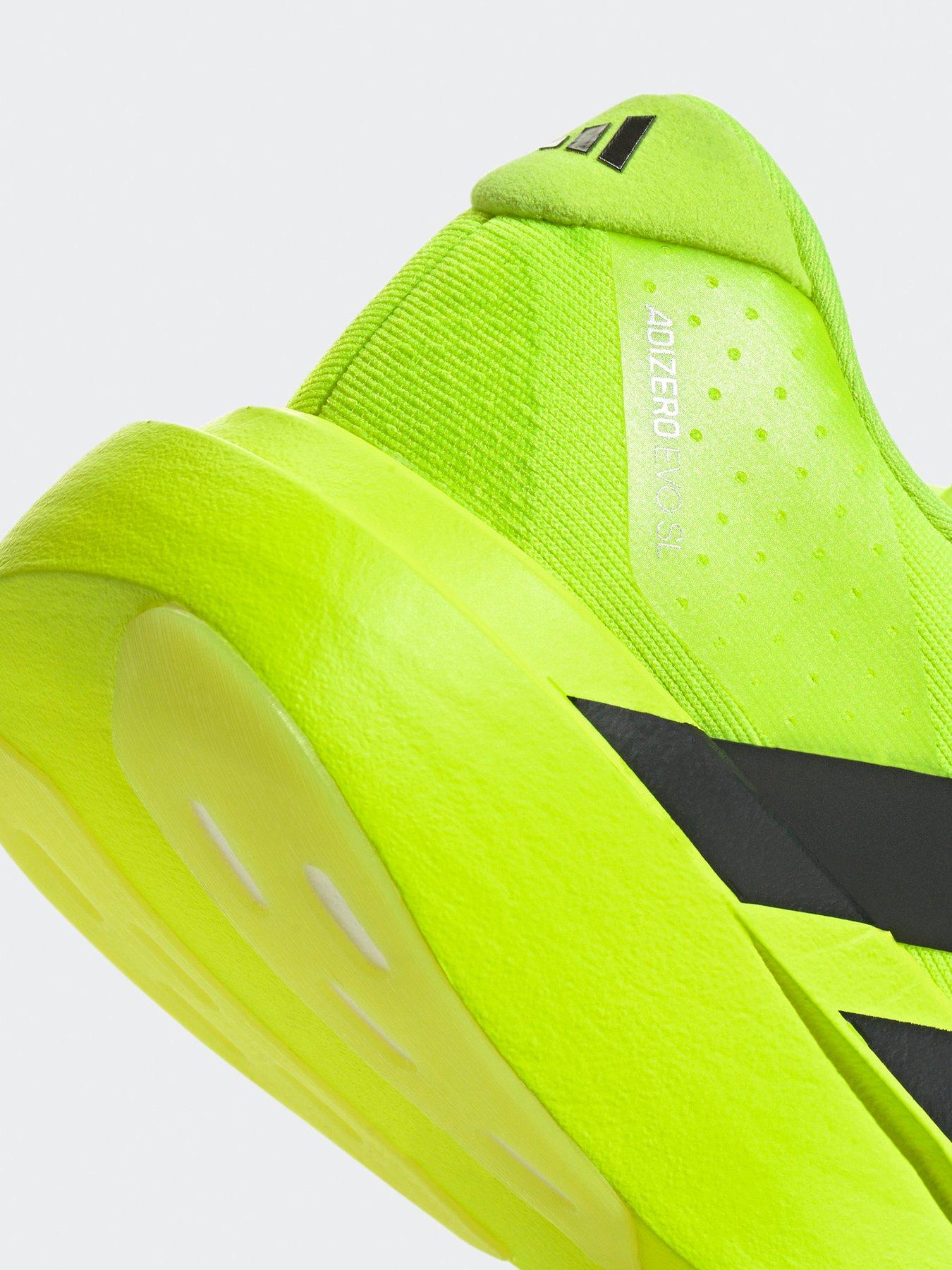  image of adidas-womens-running-adizero-evo-sl-trainers-yellow