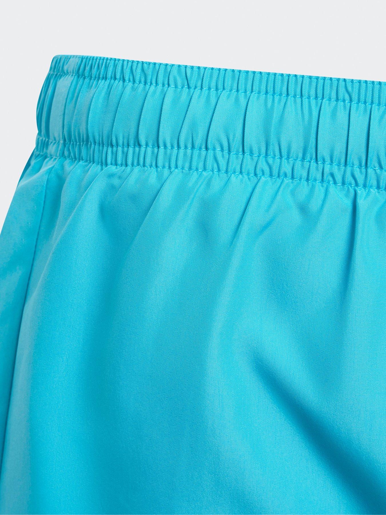  image of adidas-kids-boys-solid-swim-shorts-blue