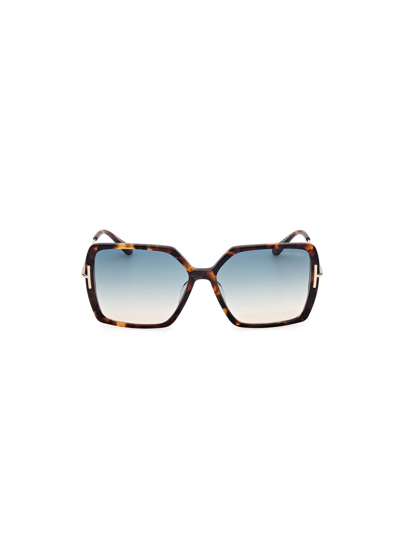  image of tom-ford-joanna-butterfly-sunglasses-dark-havana