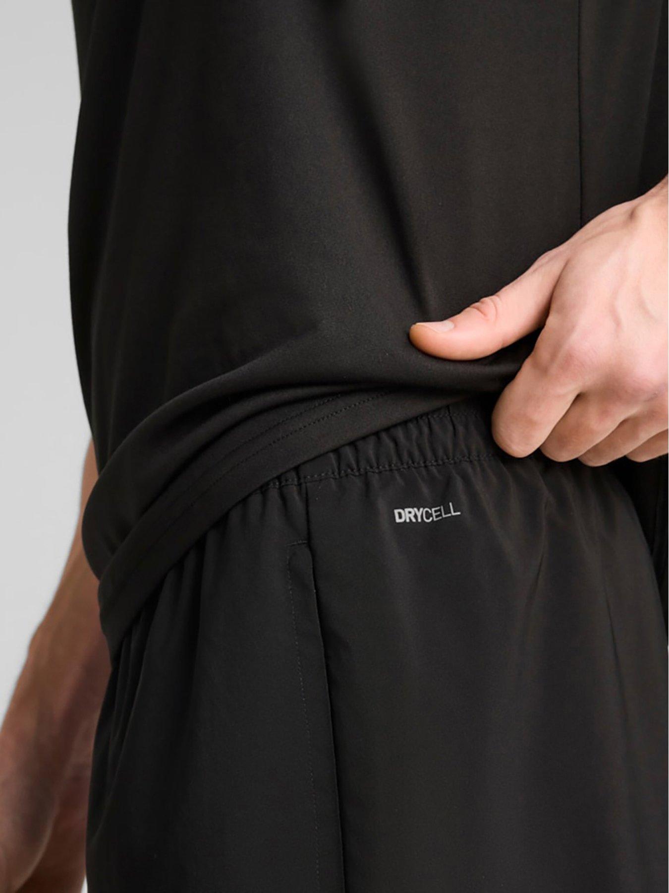  image of puma-mens-training-essentials-7-inch-woven-shorts-black