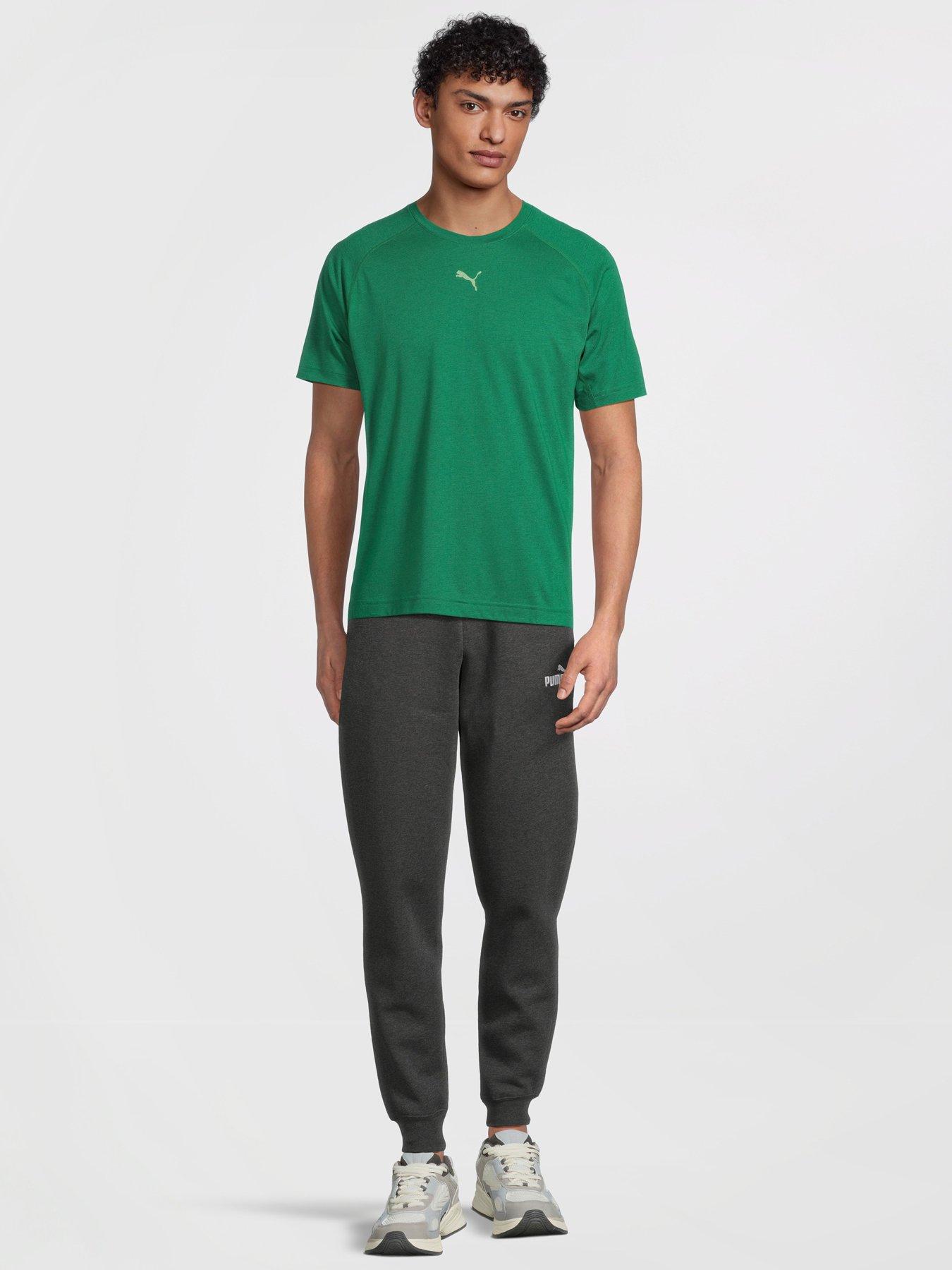 Image 3 of 5 of Puma Mens Running Evolve T-Shirt - Vine - Green