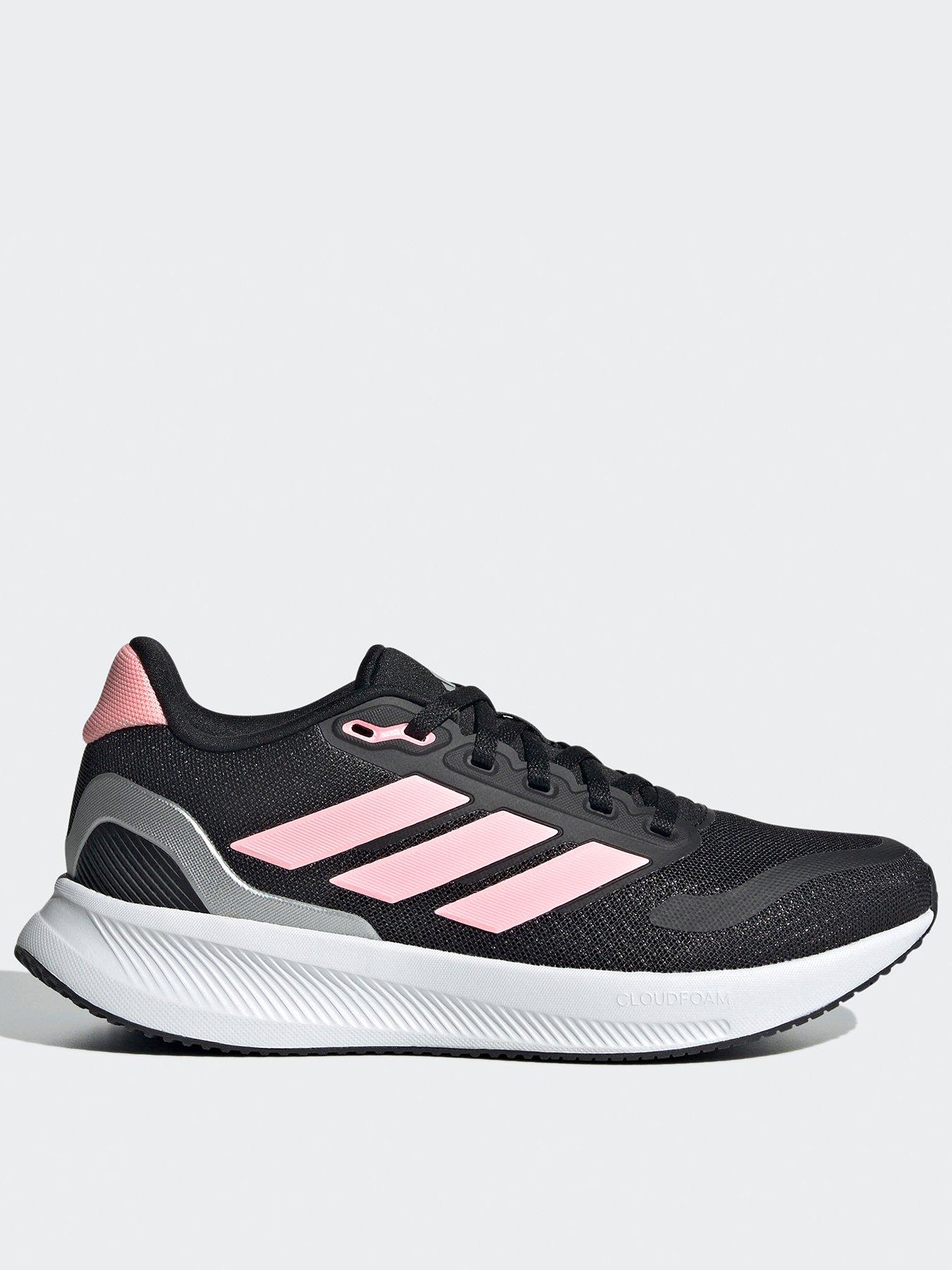 undefined Girls Junior Runfalcon 5 Trainers - Black/Pink